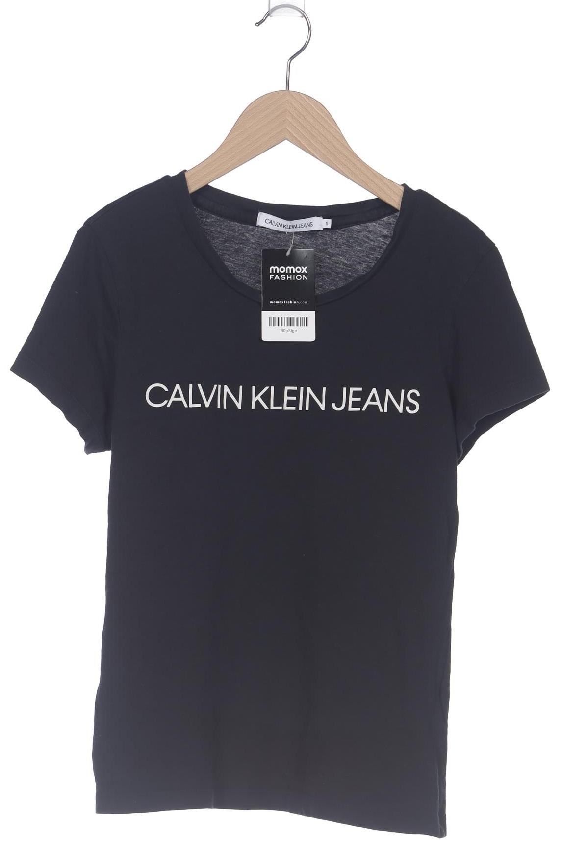 

Calvin Klein Jeans Damen T-Shirt, schwarz, Gr. 36