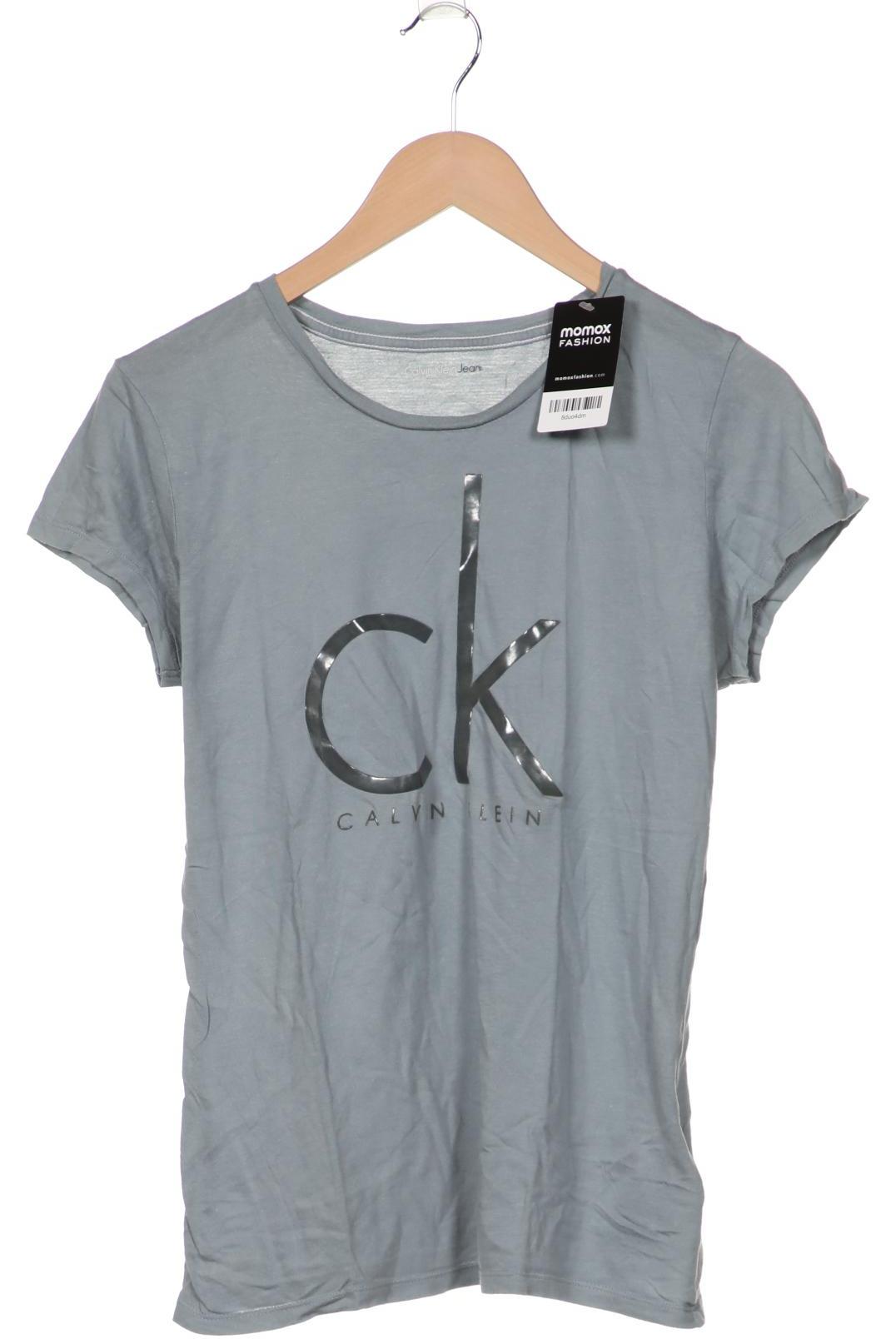 

Calvin Klein Jeans Damen T-Shirt, türkis, Gr. 38