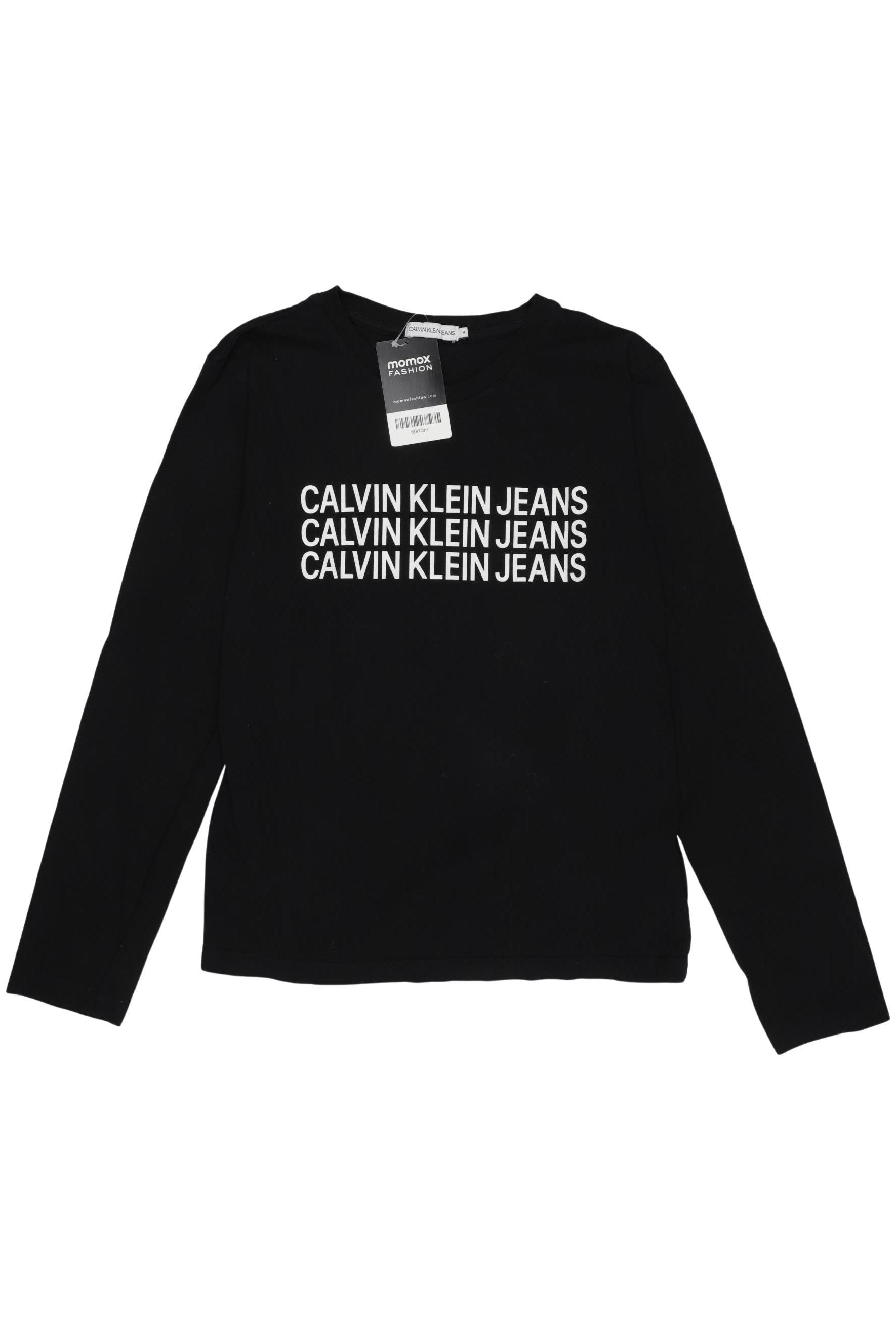 

Calvin Klein Jeans Damen Langarmshirt, schwarz, Gr. 14