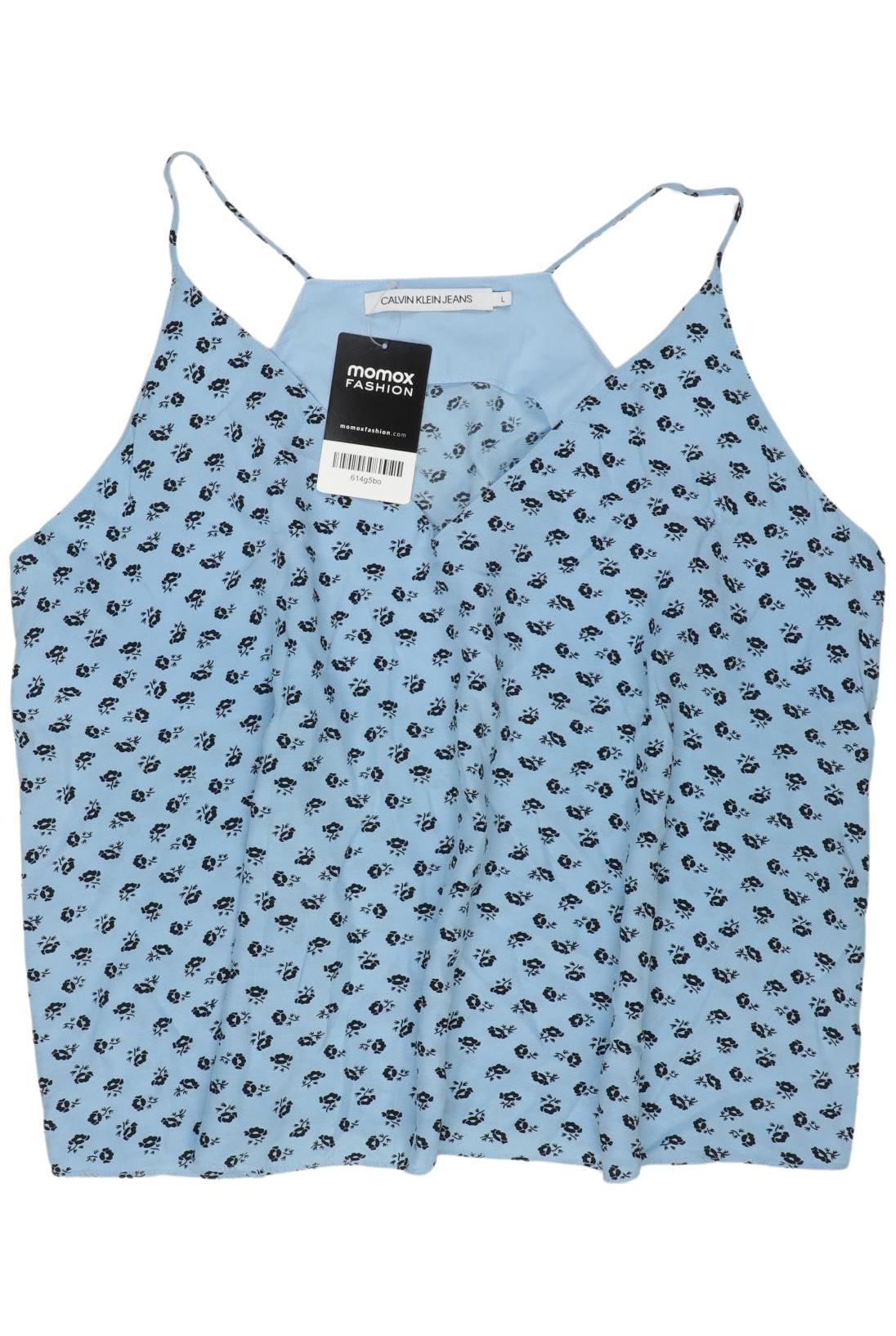 

Calvin Klein Jeans Damen Top, hellblau, Gr. 42