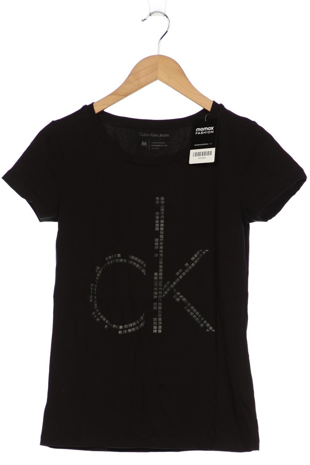 

Calvin Klein Jeans Damen T-Shirt, schwarz, Gr. 38