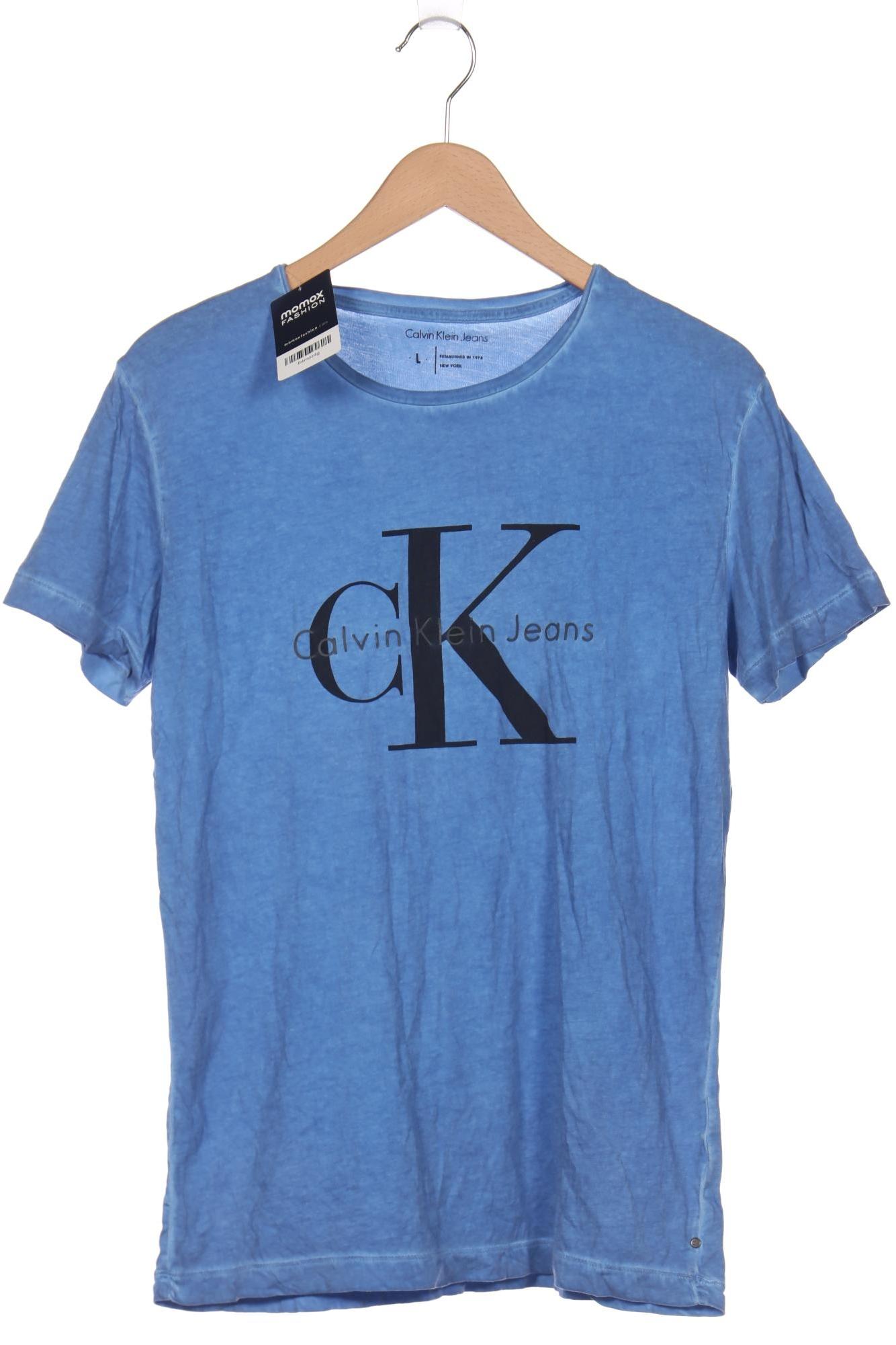 

Calvin Klein Jeans Herren T-Shirt, blau, Gr. 52