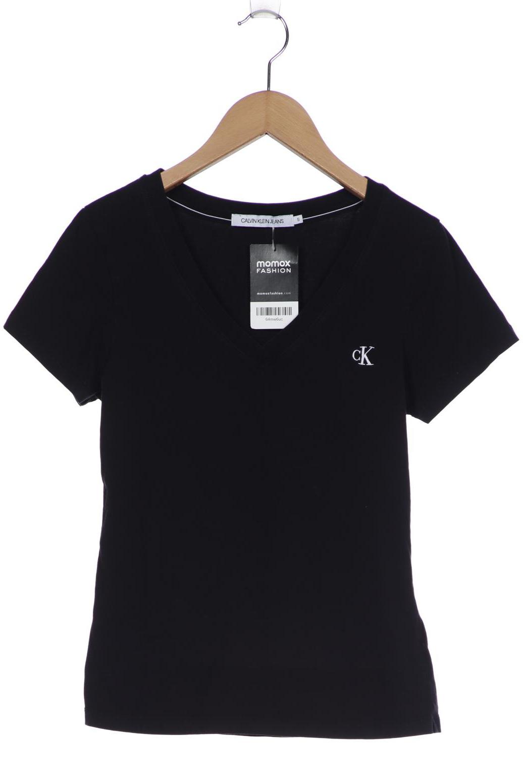 

Calvin Klein Jeans Damen T-Shirt, schwarz
