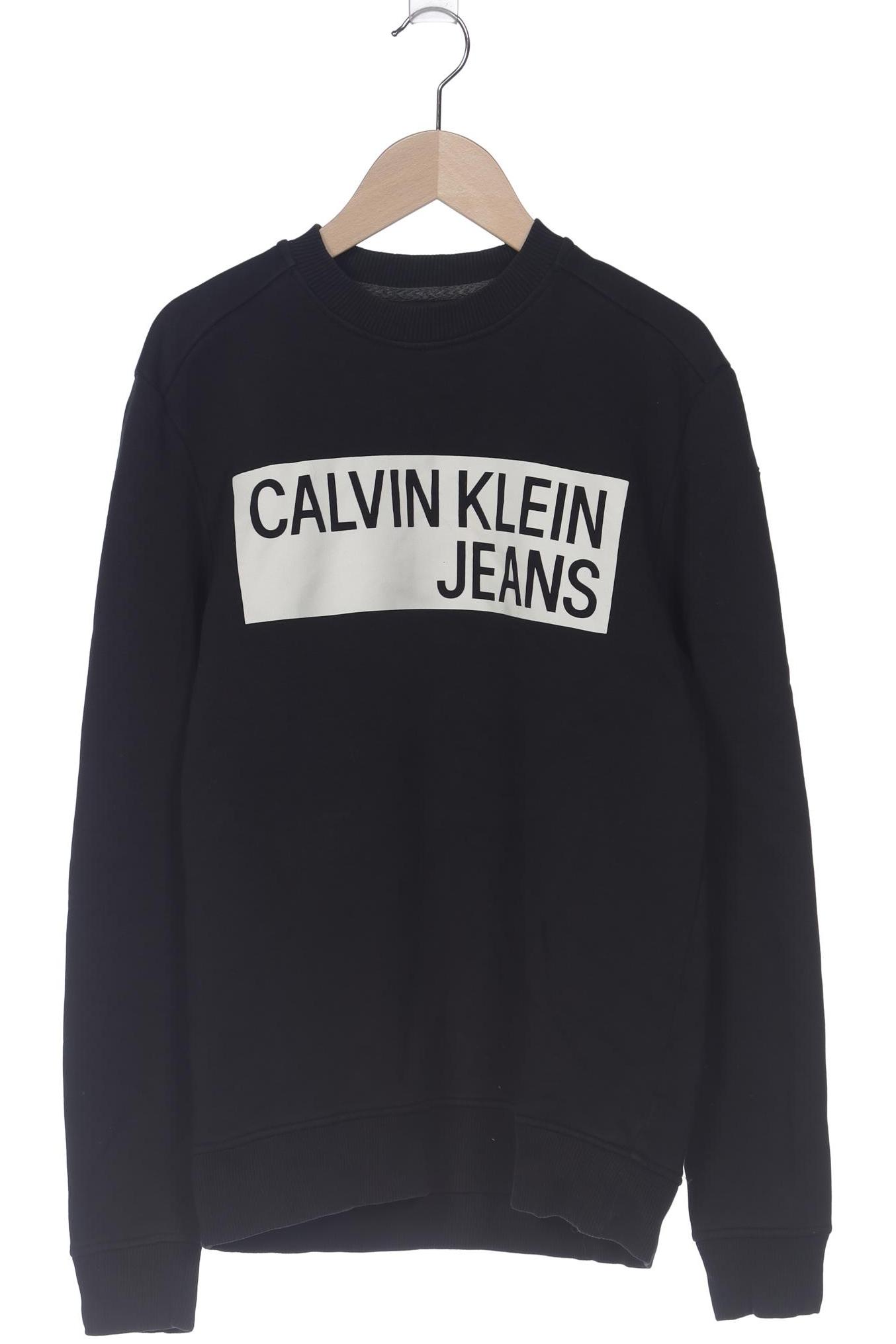 

Calvin Klein Jeans Damen Sweatshirt, schwarz, Gr. 34