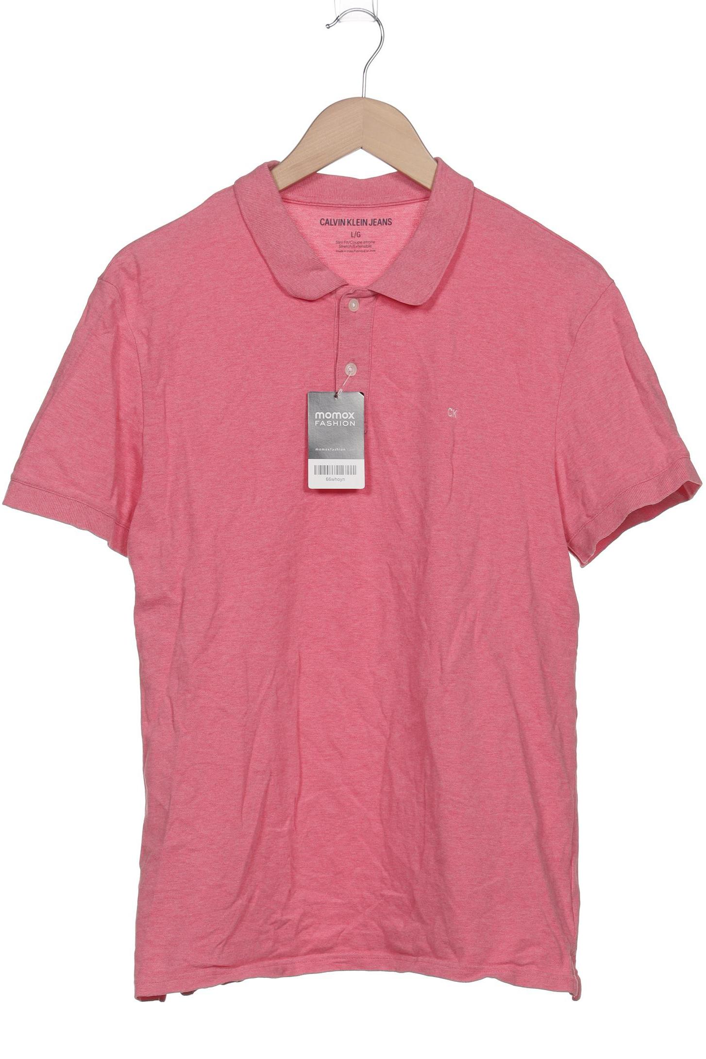 

Calvin Klein Jeans Herren Poloshirt, pink, Gr. 52
