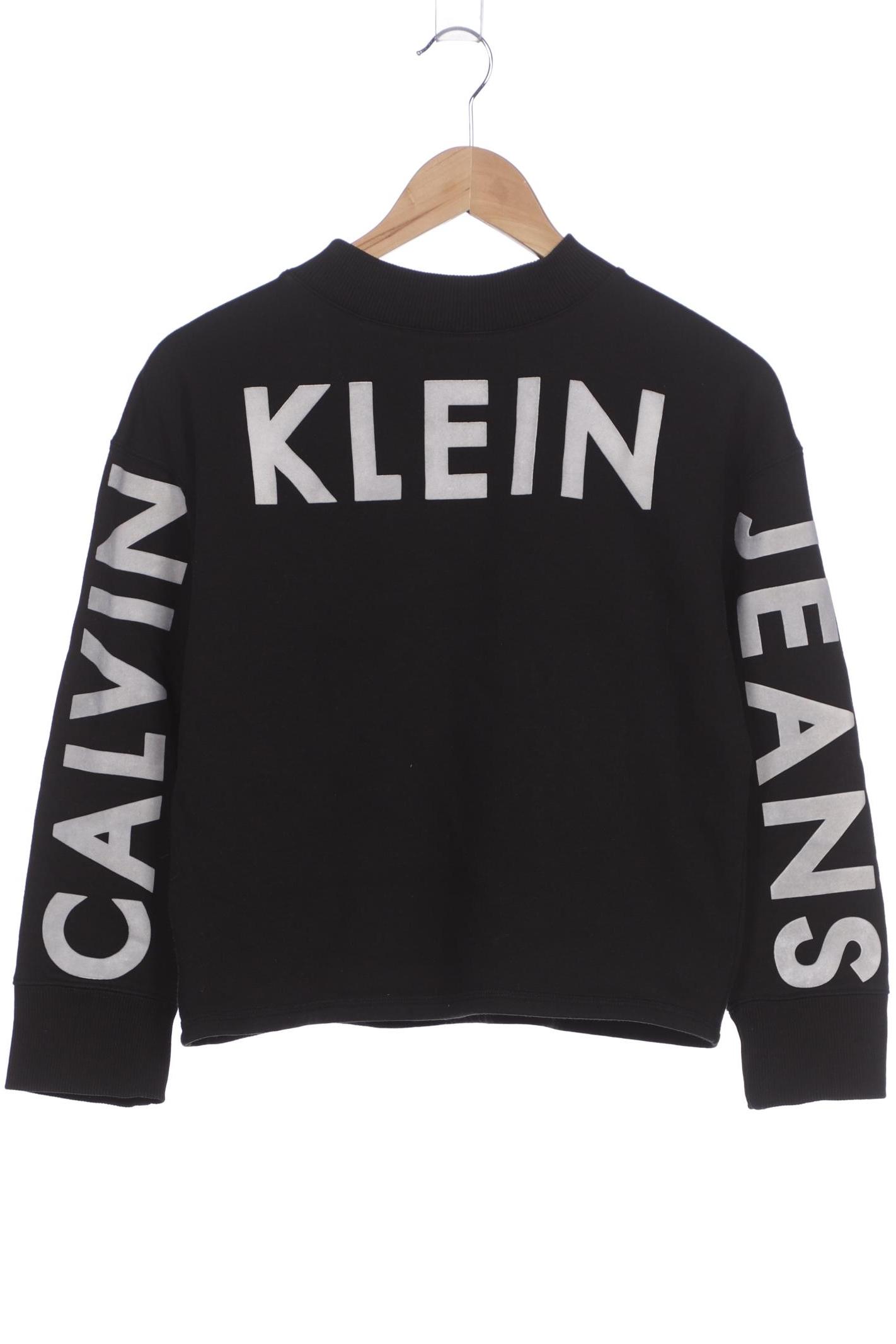 

Calvin Klein Jeans Damen Sweatshirt, schwarz, Gr. 34