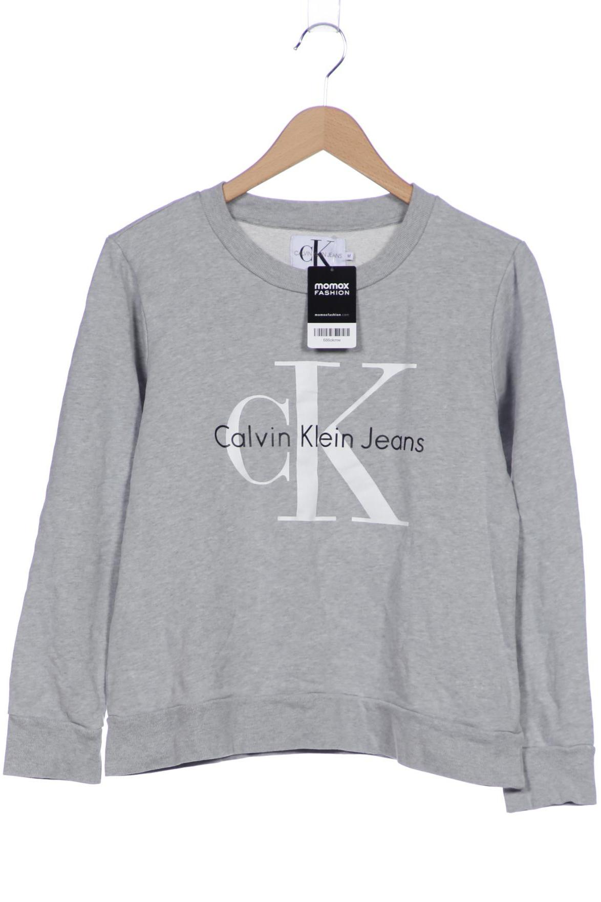 

Calvin Klein Jeans Damen Sweatshirt, grau, Gr. 38