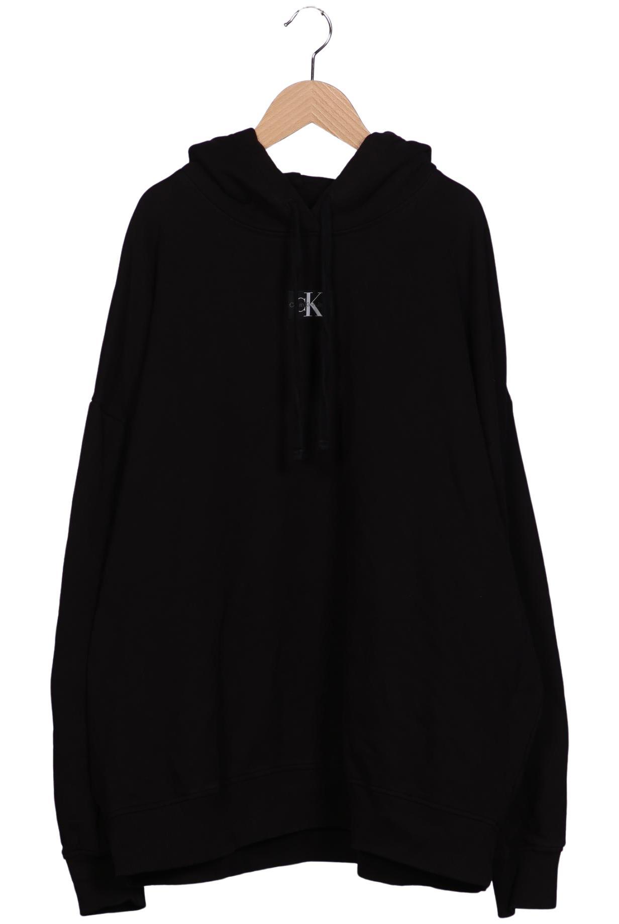 

Calvin Klein Jeans Damen Kapuzenpullover, schwarz, Gr. 48