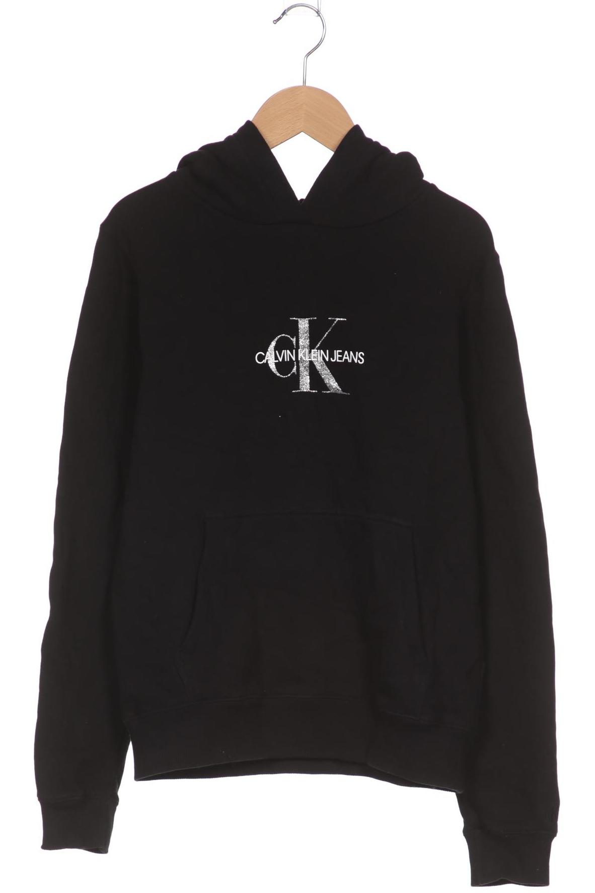 

Calvin Klein Jeans Damen Kapuzenpullover, schwarz, Gr. 36
