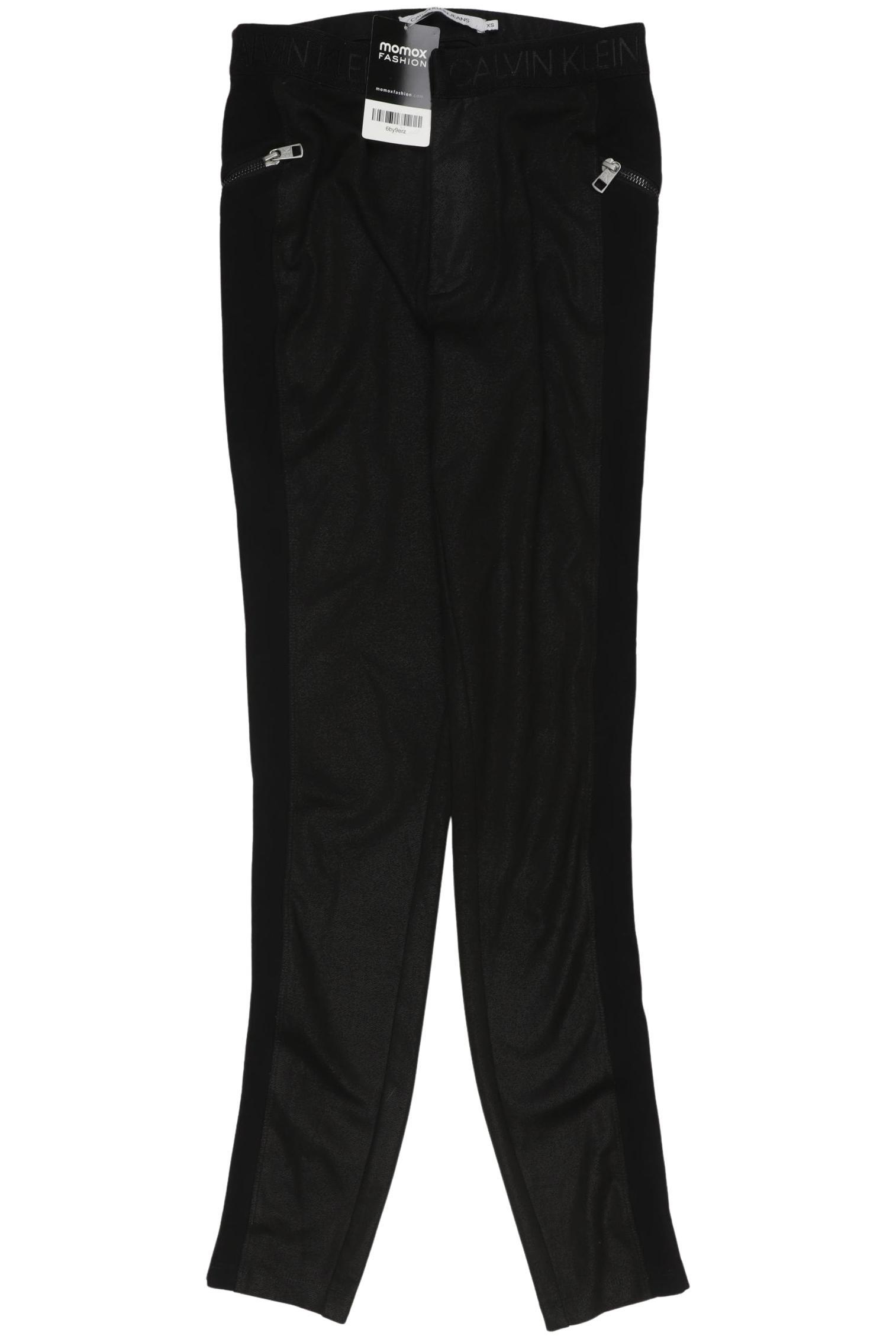 

Calvin Klein Jeans Damen Stoffhose, schwarz, Gr. 0