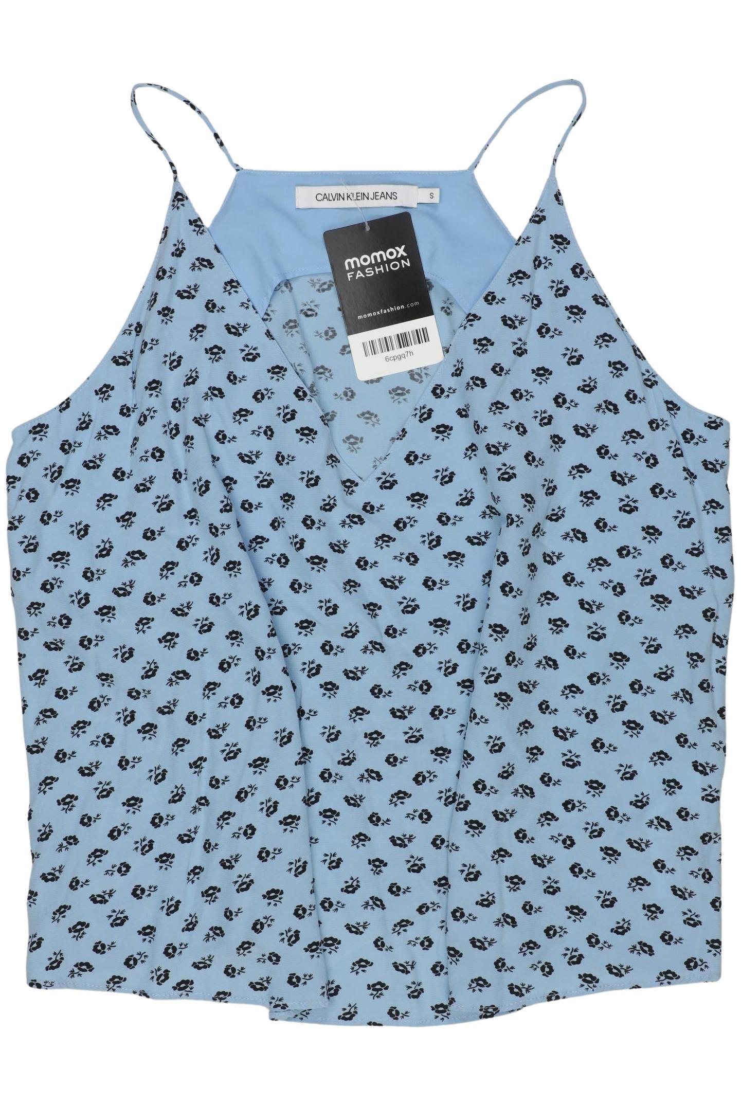 

Calvin Klein Jeans Damen Top, hellblau, Gr. 36