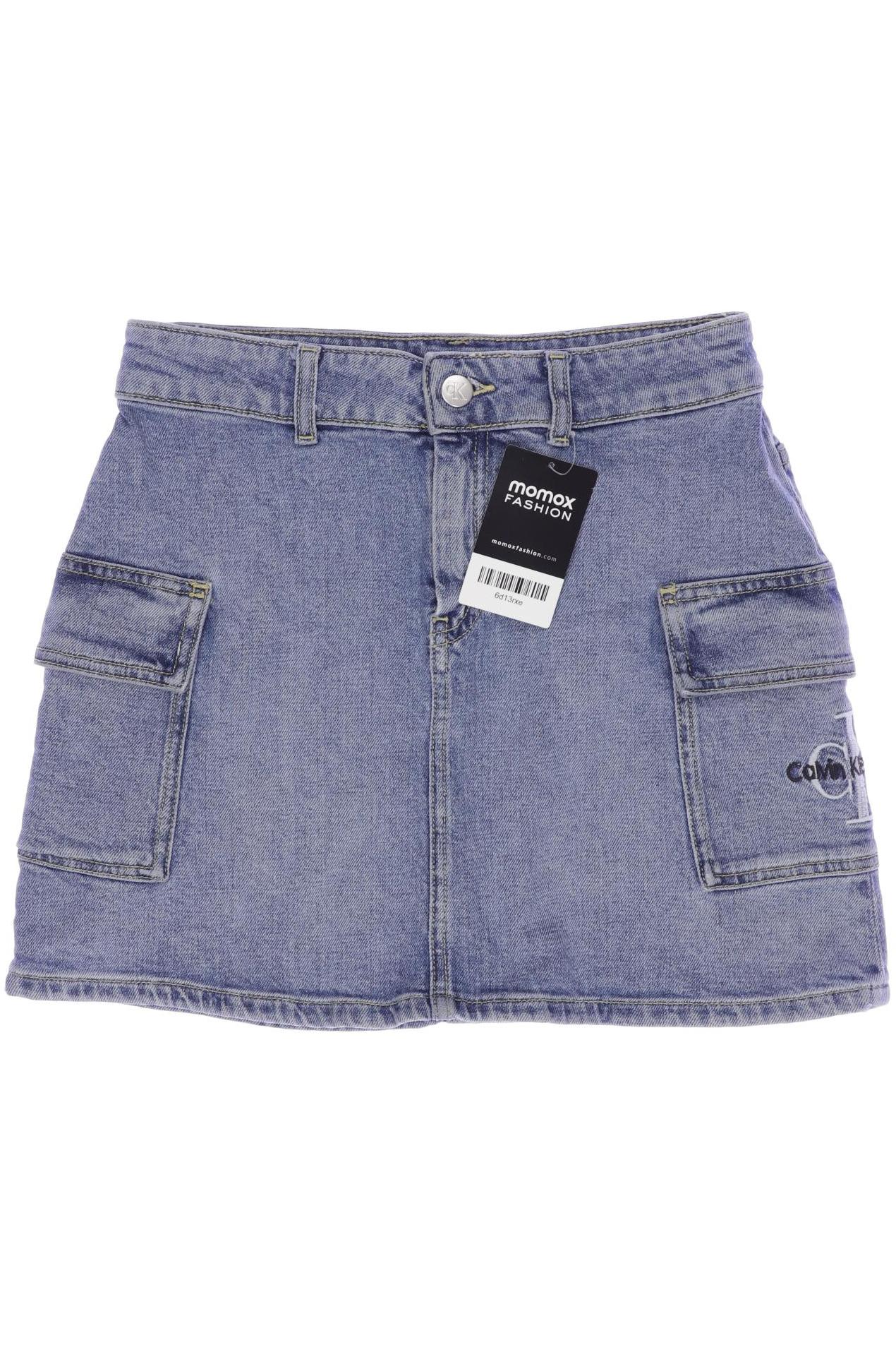 

Calvin Klein Jeans Damen Rock, blau, Gr. 164