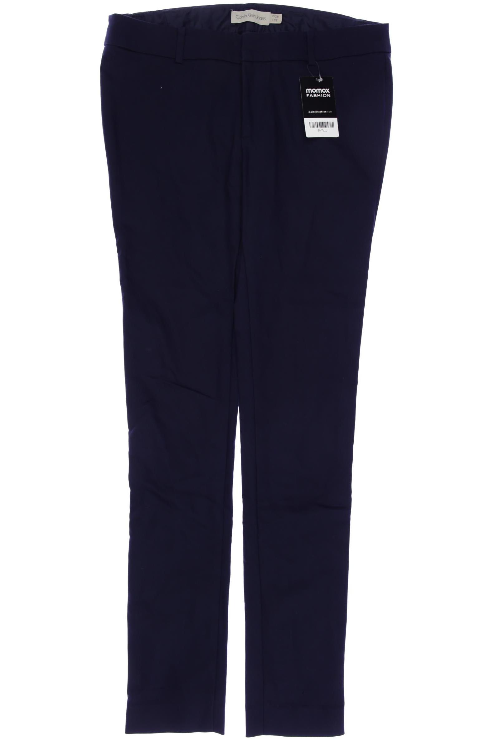 

Calvin Klein Jeans Damen Stoffhose, marineblau, Gr. 28