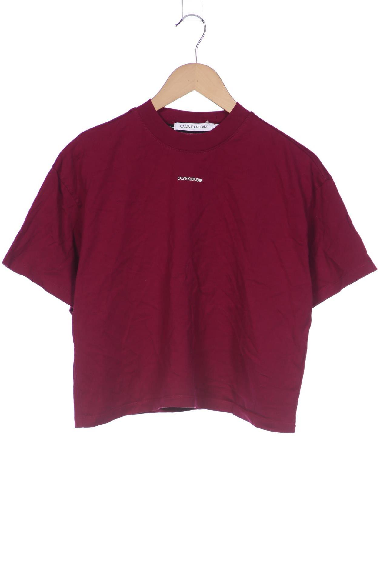 

Calvin Klein Jeans Damen T-Shirt, flieder, Gr. 34