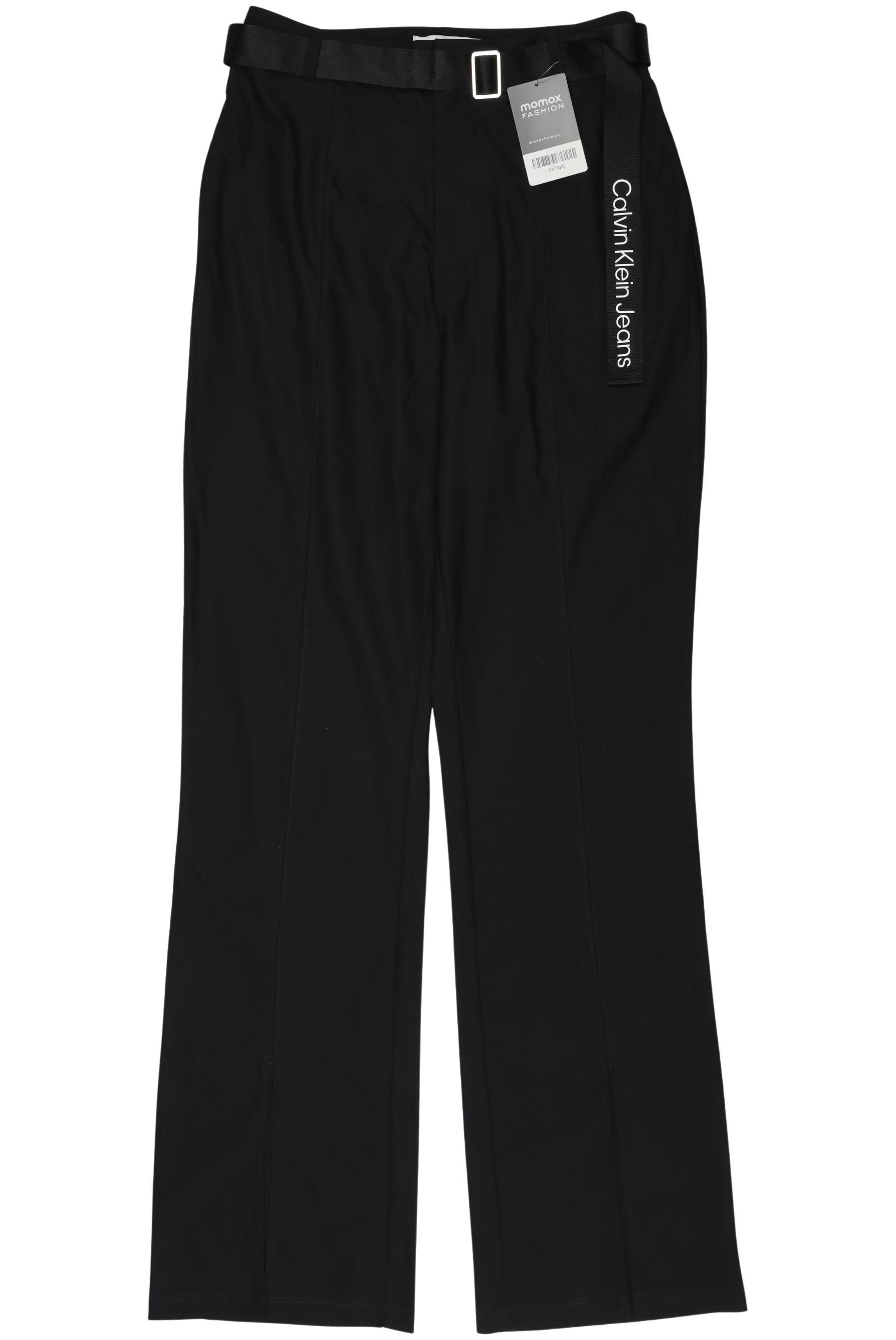 

Calvin Klein Jeans Damen Stoffhose, schwarz, Gr. 0