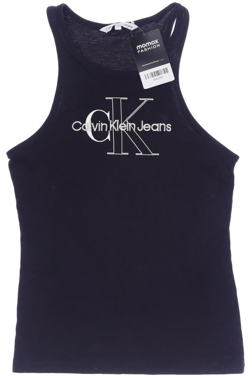 

Calvin Klein Jeans Damen Top, schwarz, Gr. 36