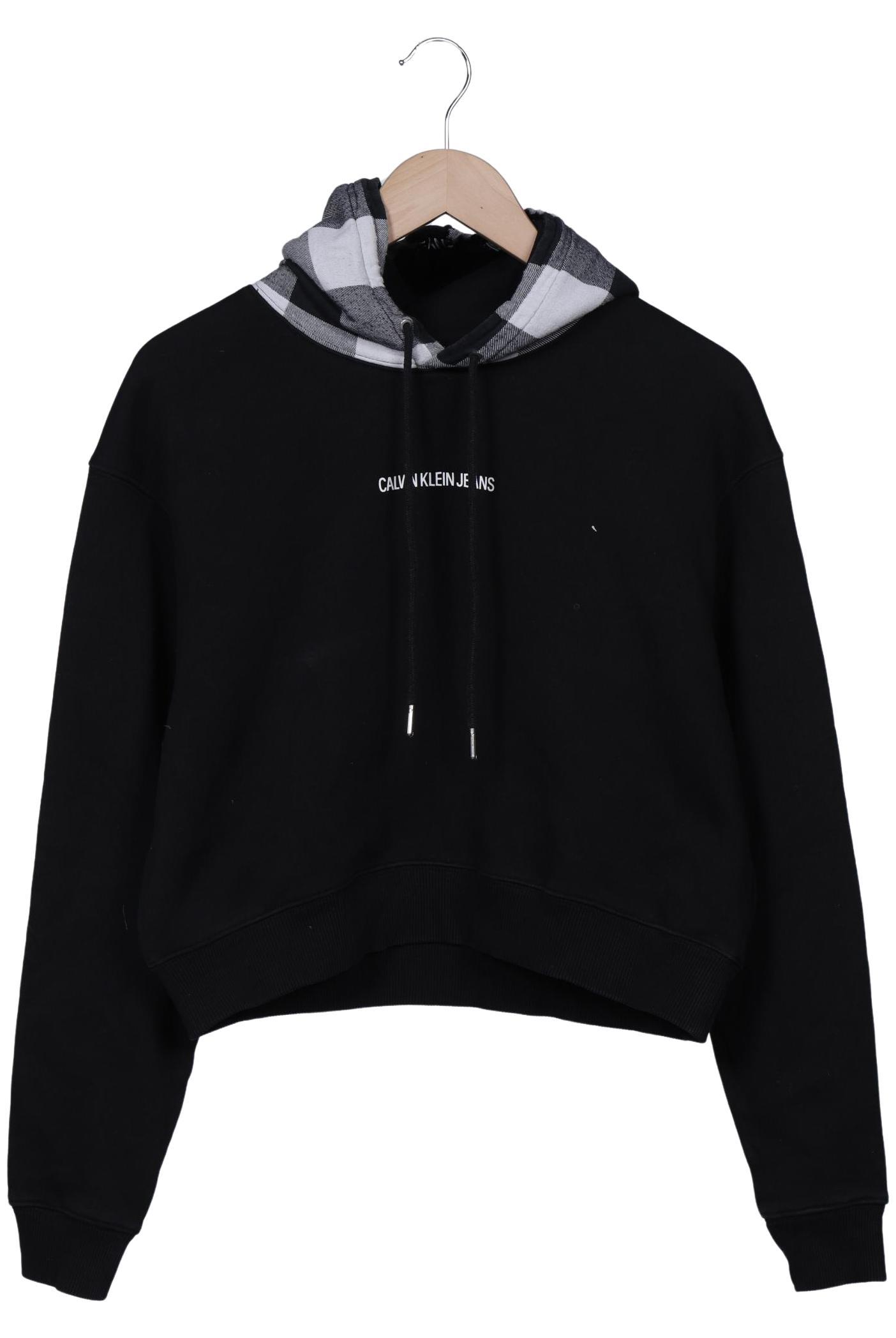 

Calvin Klein Jeans Damen Kapuzenpullover, schwarz, Gr. 42