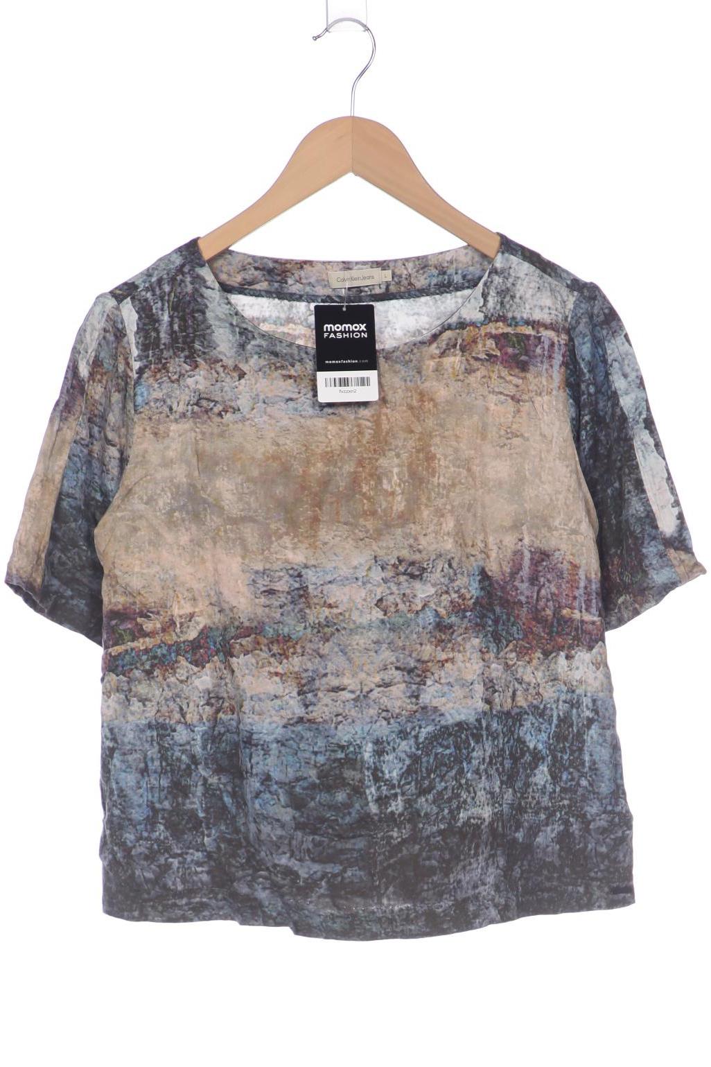 

Calvin Klein Jeans Damen T-Shirt, mehrfarbig, Gr. 42