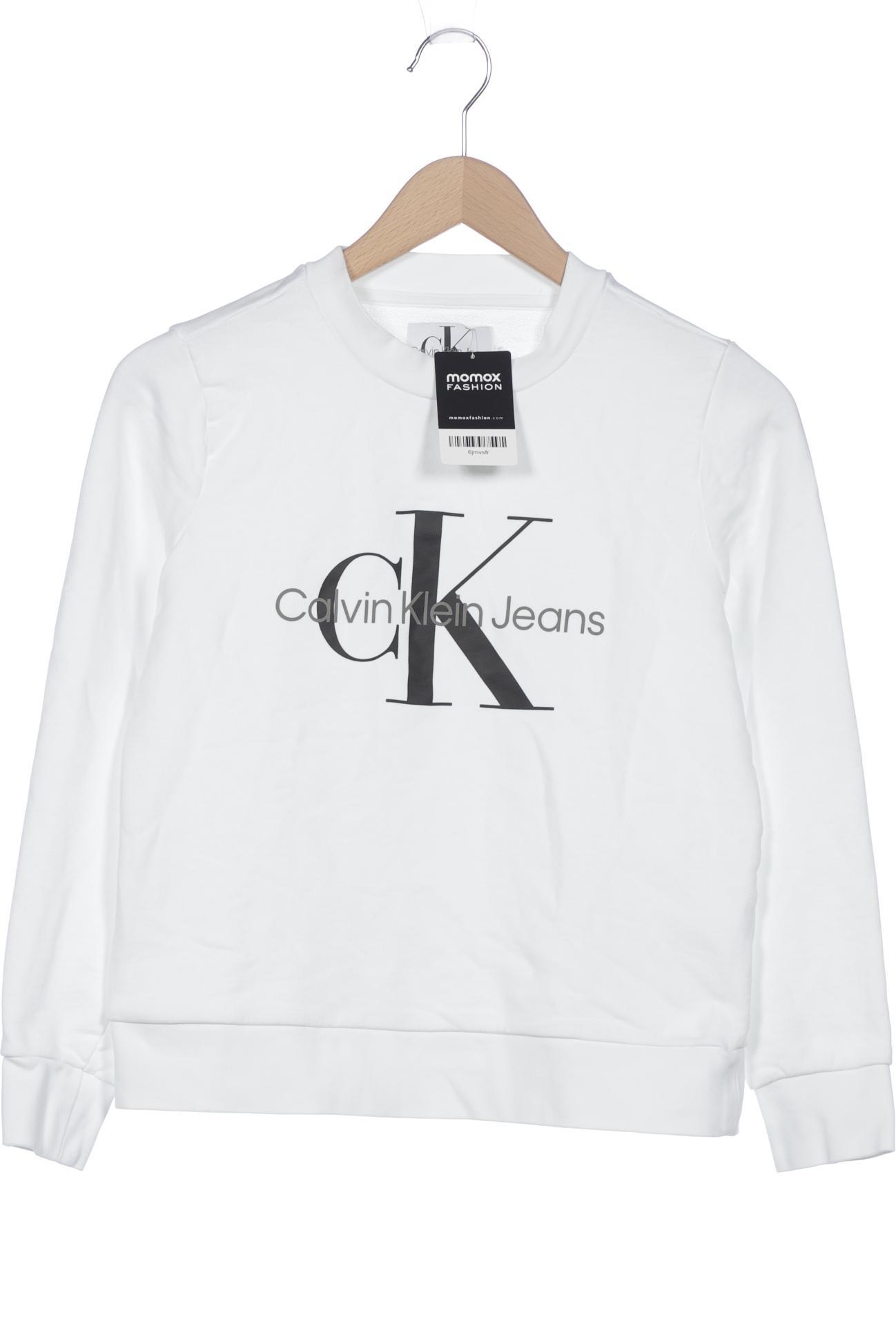 

Calvin Klein Jeans Damen Sweatshirt, weiß, Gr. 36