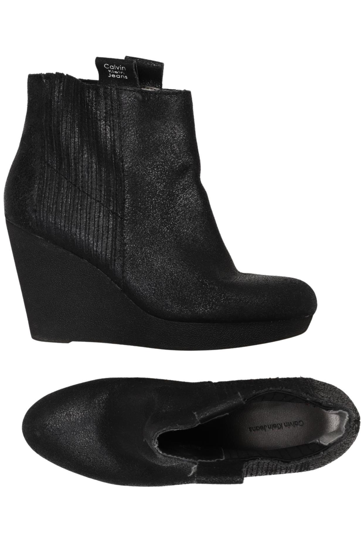 

Calvin Klein Jeans Damen Stiefelette, schwarz, Gr. 39