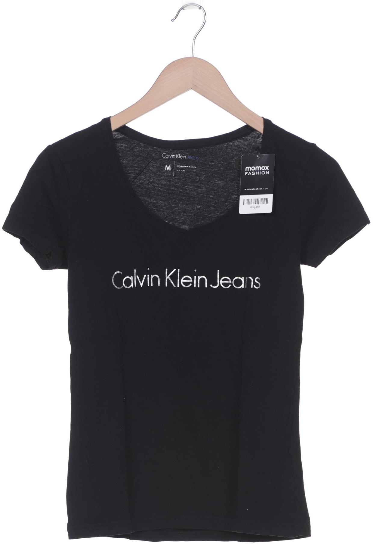 

Calvin Klein Jeans Damen T-Shirt, schwarz