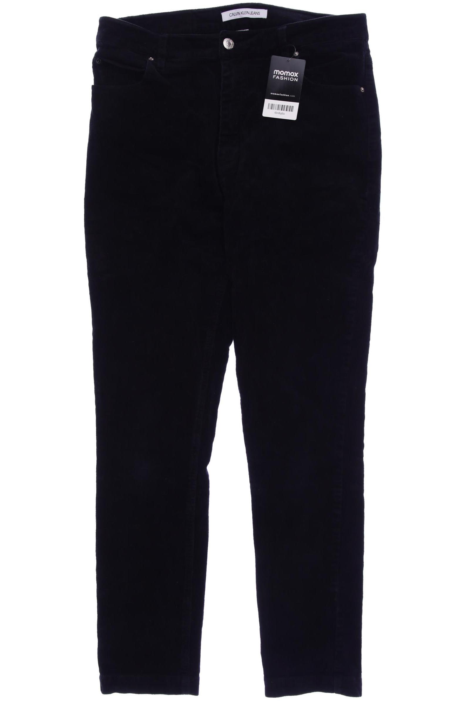 

Calvin Klein Jeans Damen Stoffhose, schwarz