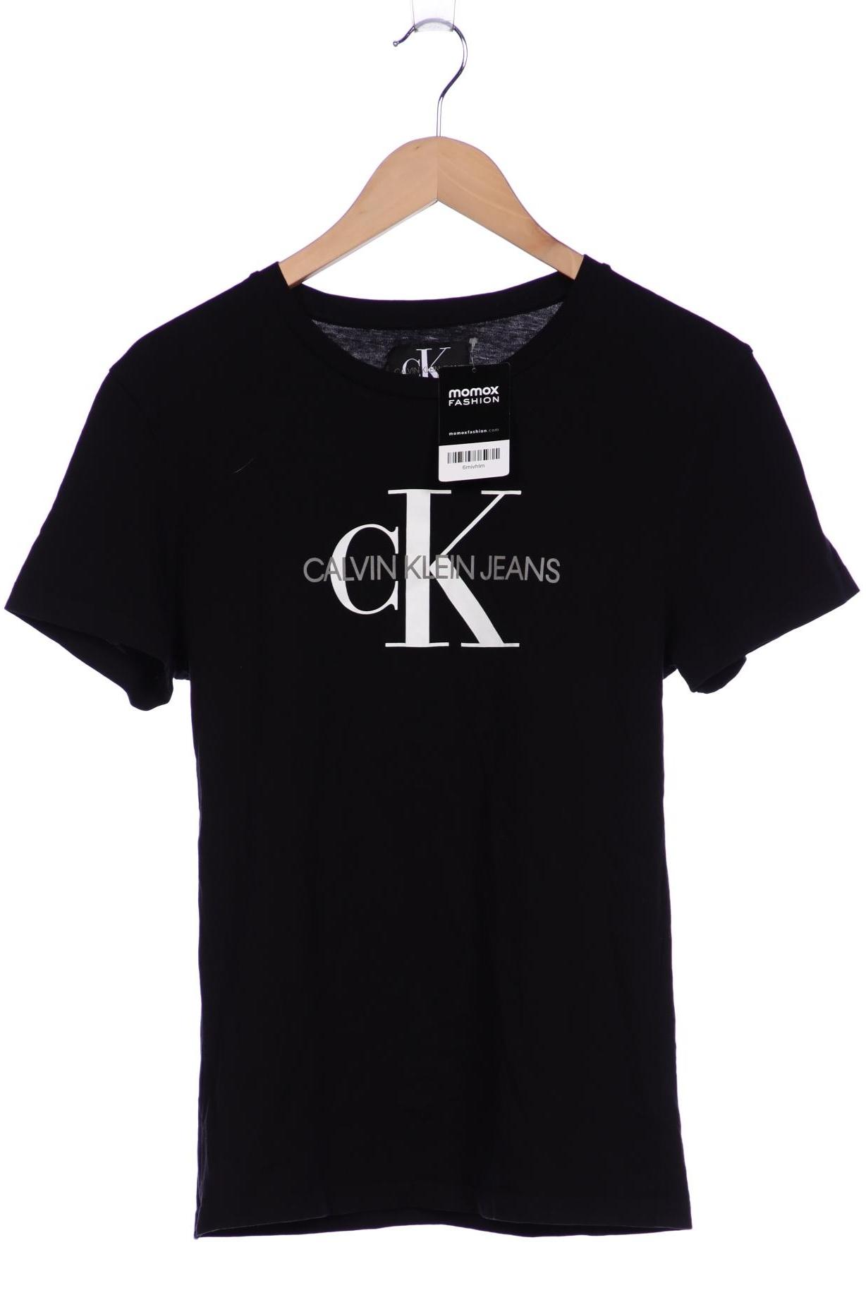 

Calvin Klein Jeans Damen T-Shirt, schwarz, Gr. 38