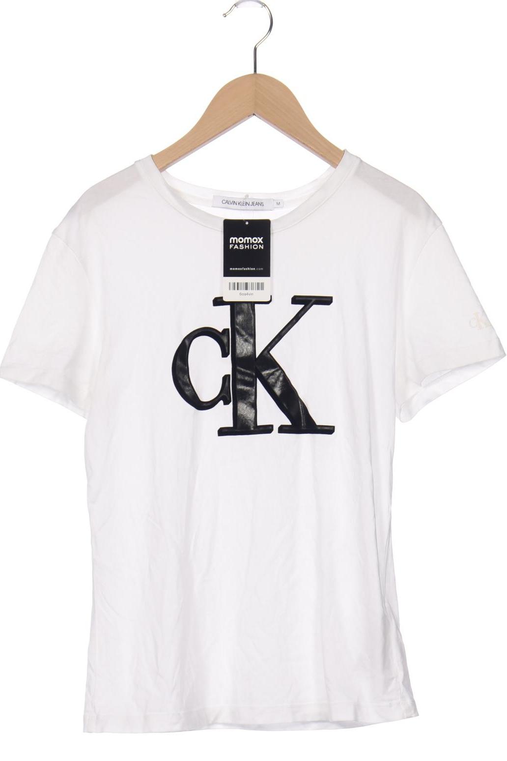 

Calvin Klein Jeans Damen T-Shirt, weiß