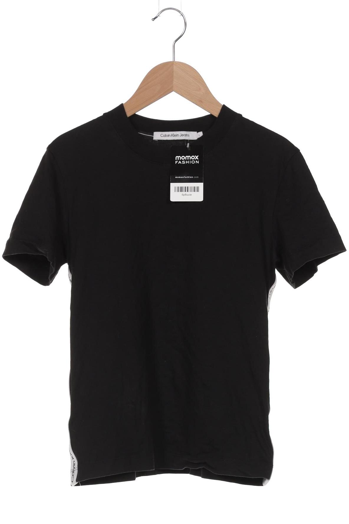 

Calvin Klein Jeans Damen T-Shirt, schwarz, Gr. 36
