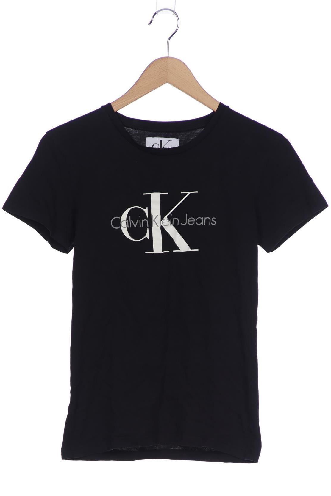 

Calvin Klein Jeans Damen T-Shirt, schwarz, Gr. 36