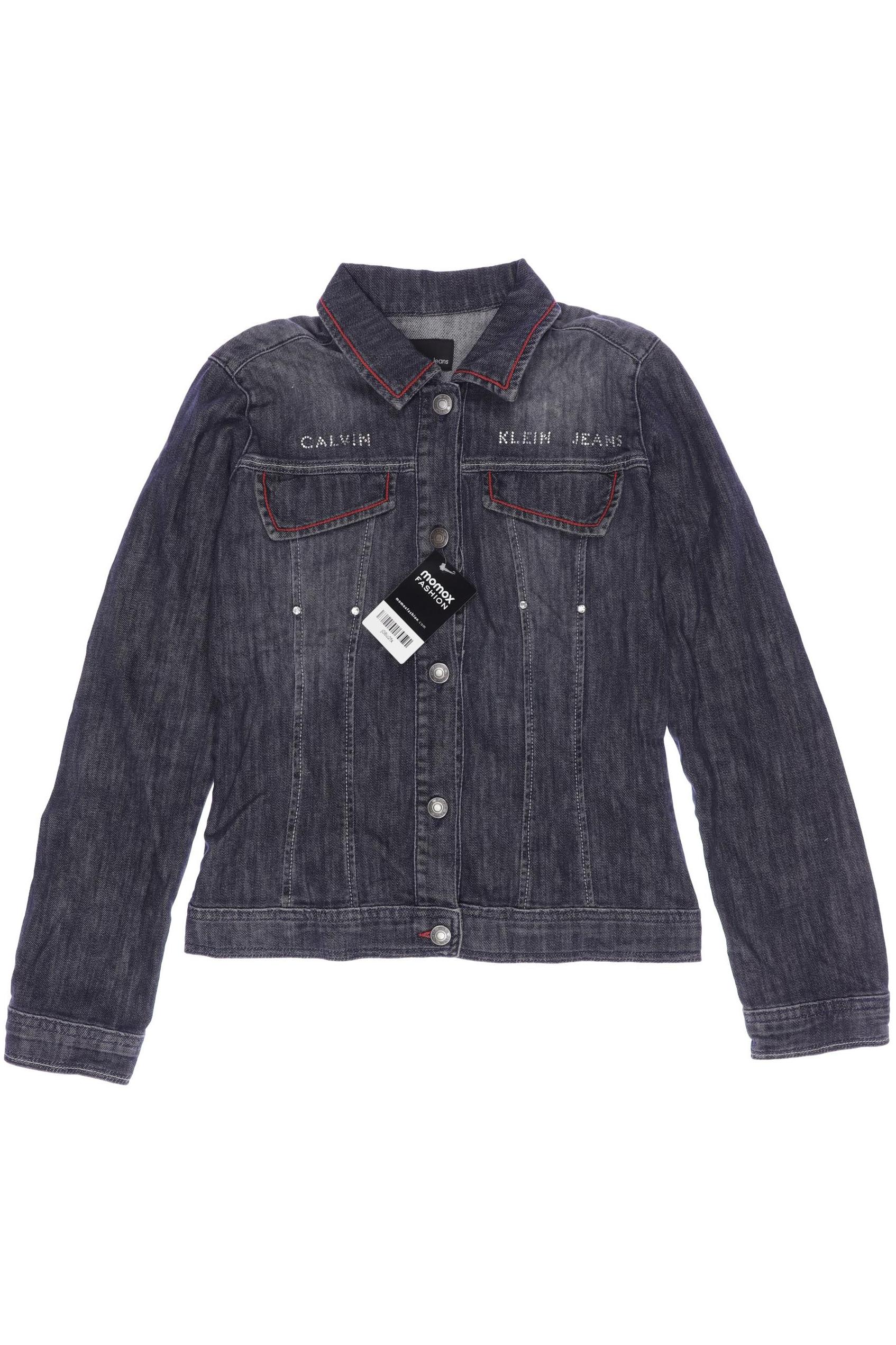 

Calvin Klein Jeans Damen Jacke, marineblau, Gr. 176