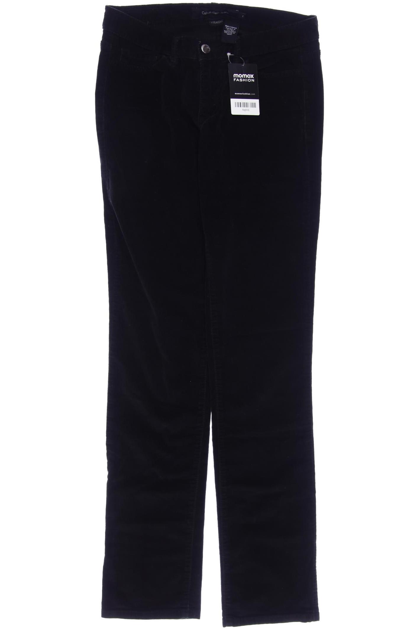 

Calvin Klein Jeans Damen Stoffhose, schwarz