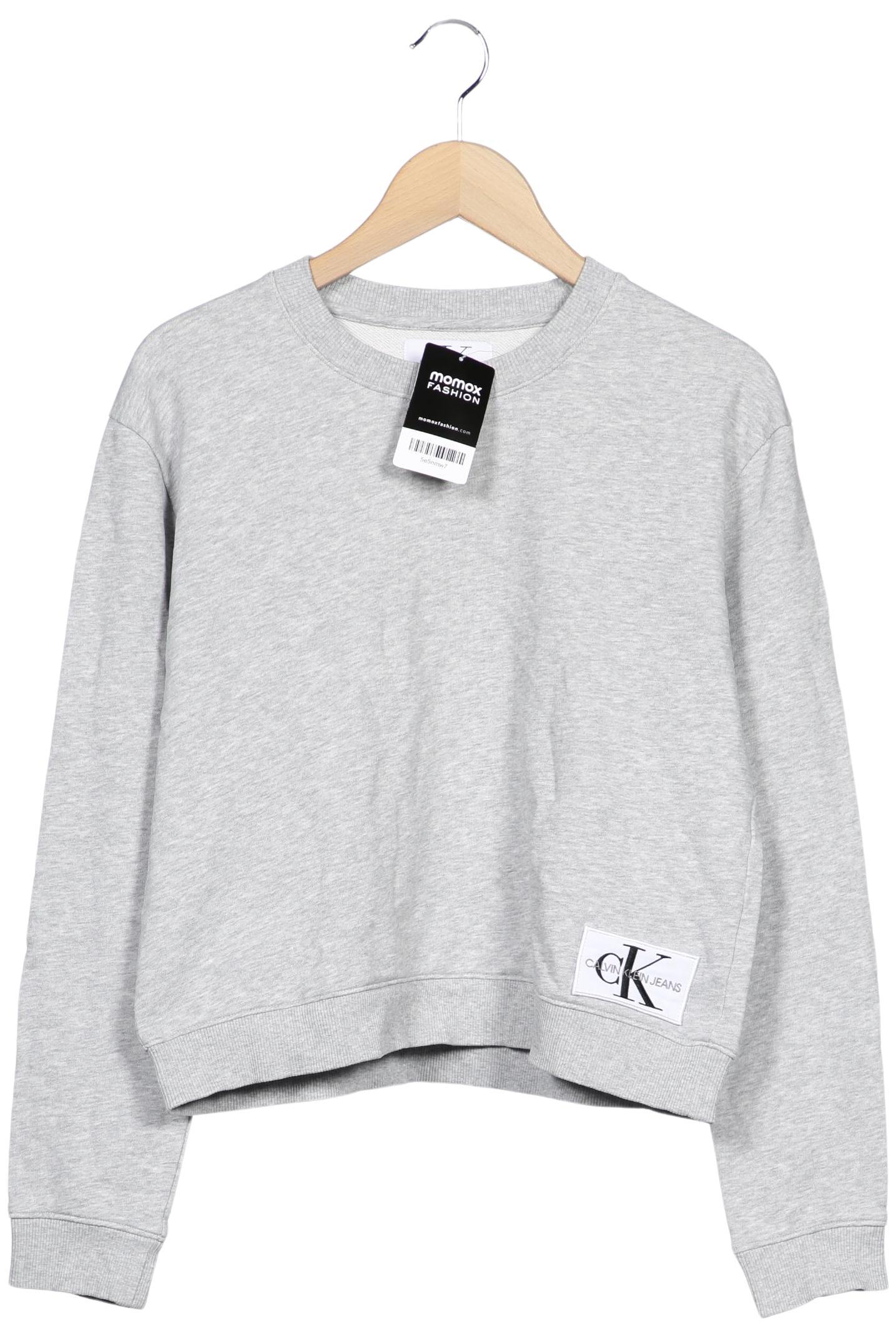 

Calvin Klein Jeans Damen Sweatshirt, grau, Gr. 38