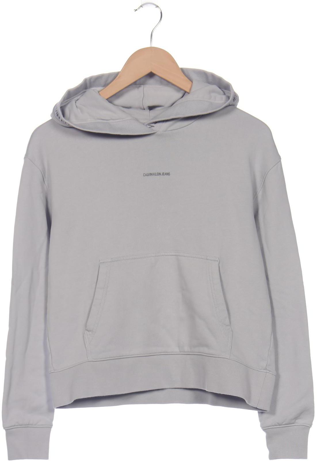

Calvin Klein Jeans Damen Kapuzenpullover, grau, Gr. 38