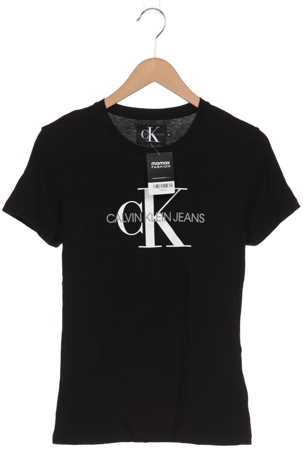 

Calvin Klein Jeans Damen T-Shirt, schwarz, Gr. 38