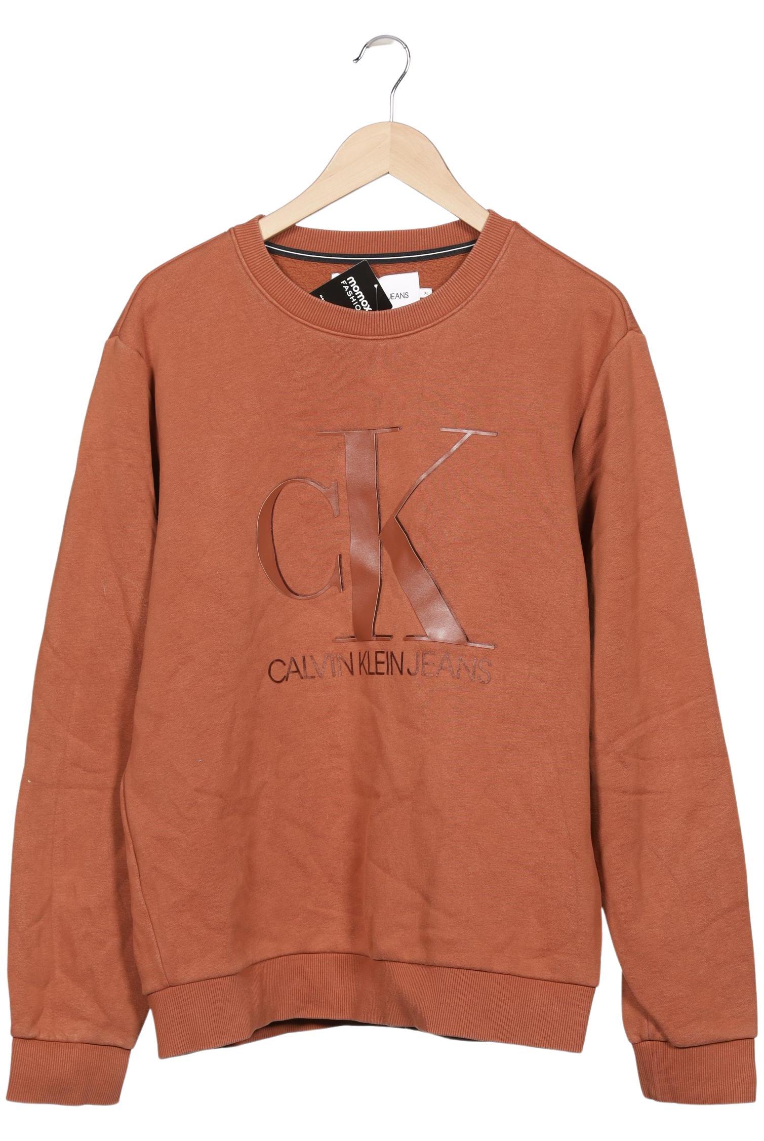 

Calvin Klein Jeans Herren Sweatshirt, braun, Gr. 54