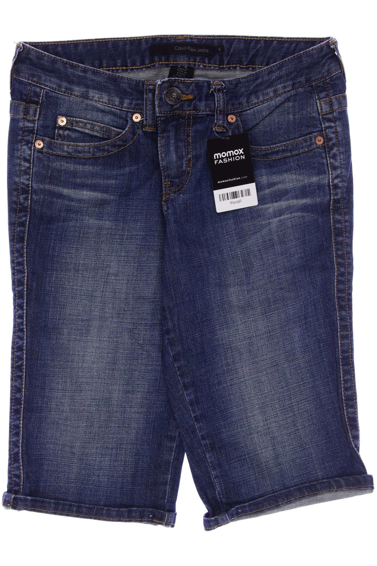 

Calvin Klein Jeans Damen Shorts, blau, Gr. 6