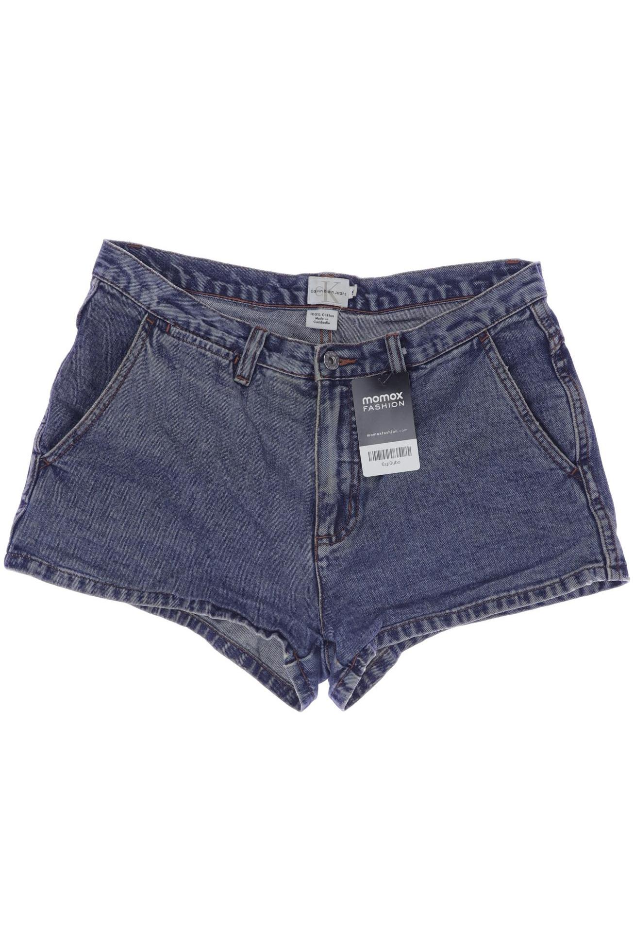 

Calvin Klein Jeans Damen Shorts, blau, Gr. 32