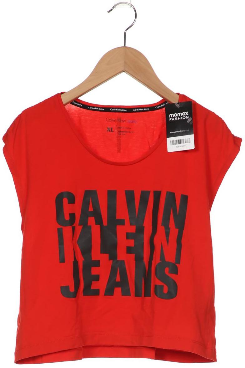 

Calvin Klein Jeans Damen T-Shirt, rot