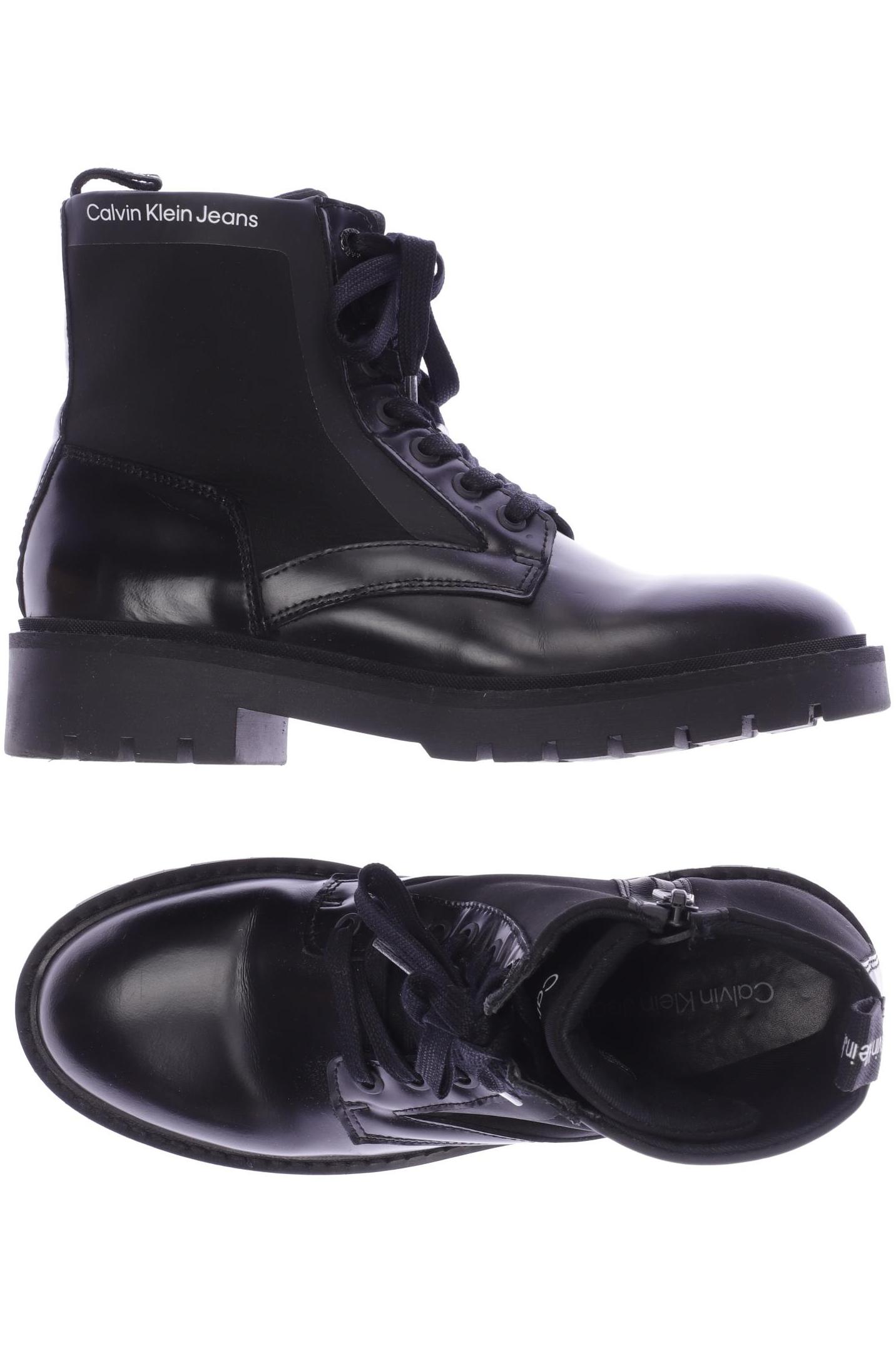 

Calvin Klein Jeans Damen Stiefelette, schwarz