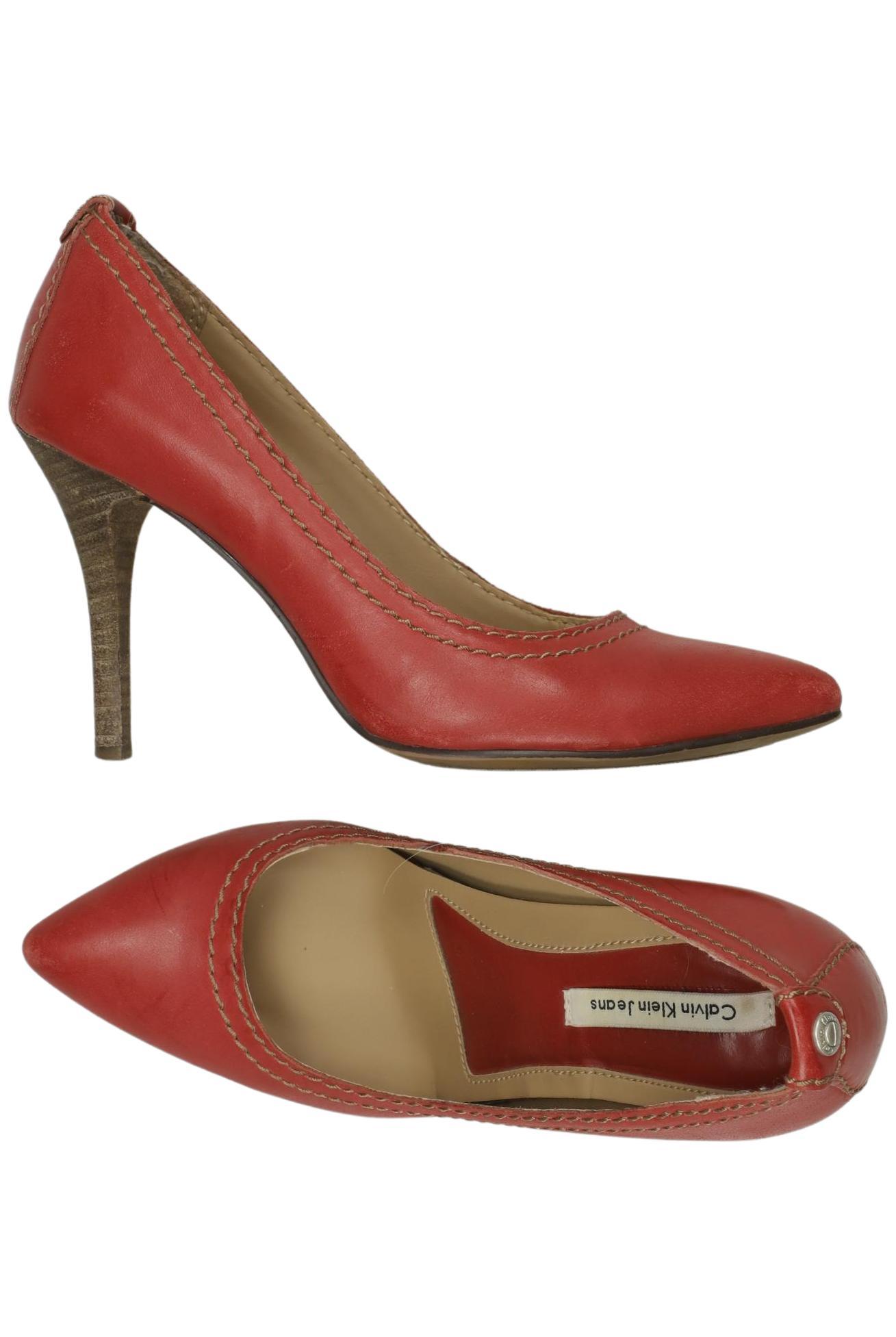 

Calvin Klein Jeans Damen Pumps, rot, Gr. 37