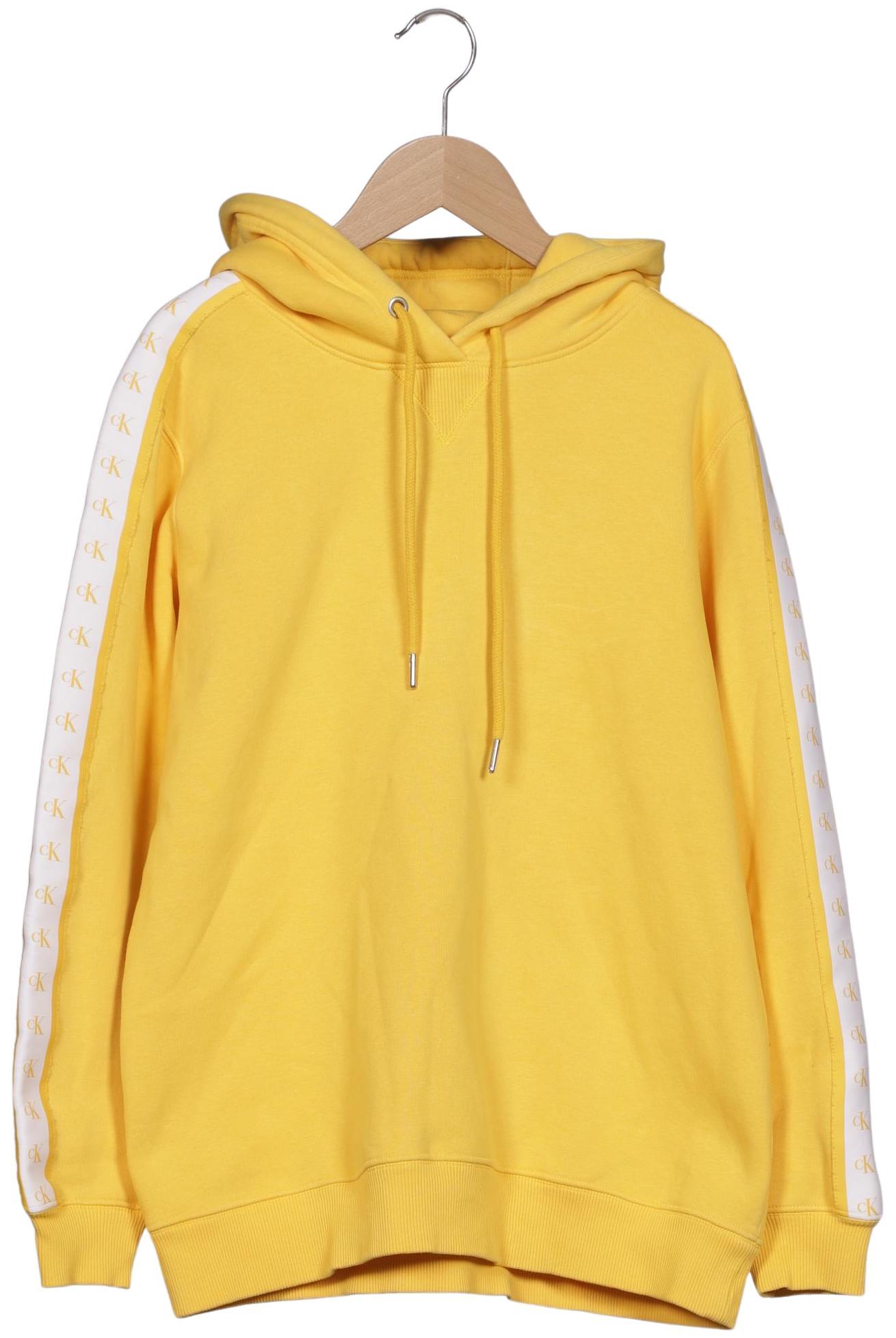 

Calvin Klein Jeans Damen Kapuzenpullover, gelb, Gr. 36