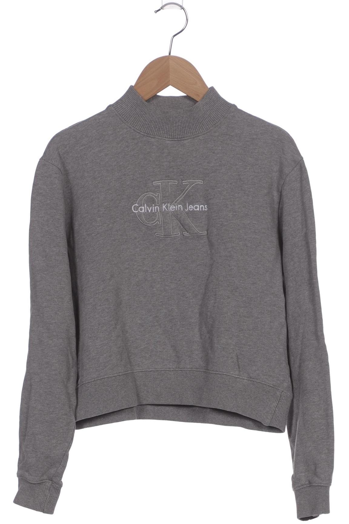 

Calvin Klein Jeans Damen Sweatshirt, grau, Gr. 36