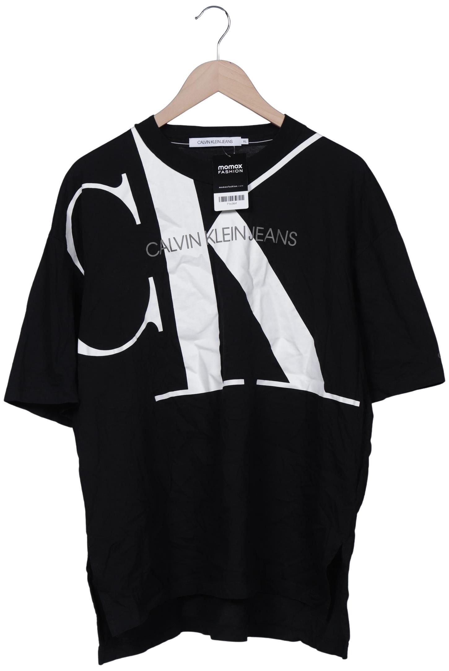 

Calvin Klein Jeans Damen T-Shirt, schwarz, Gr. 44