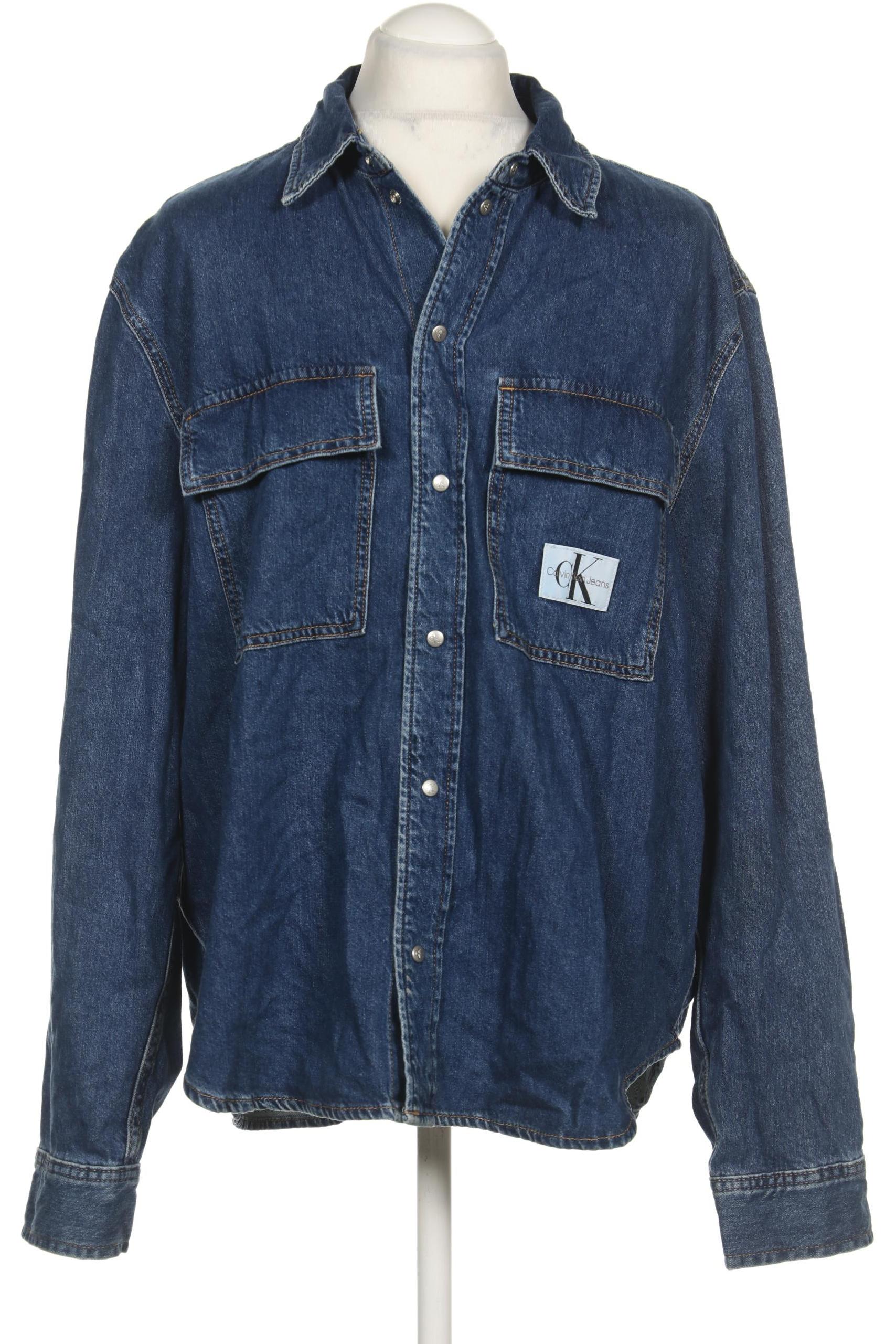 

Calvin Klein Jeans Herren Hemd, blau, Gr. 54