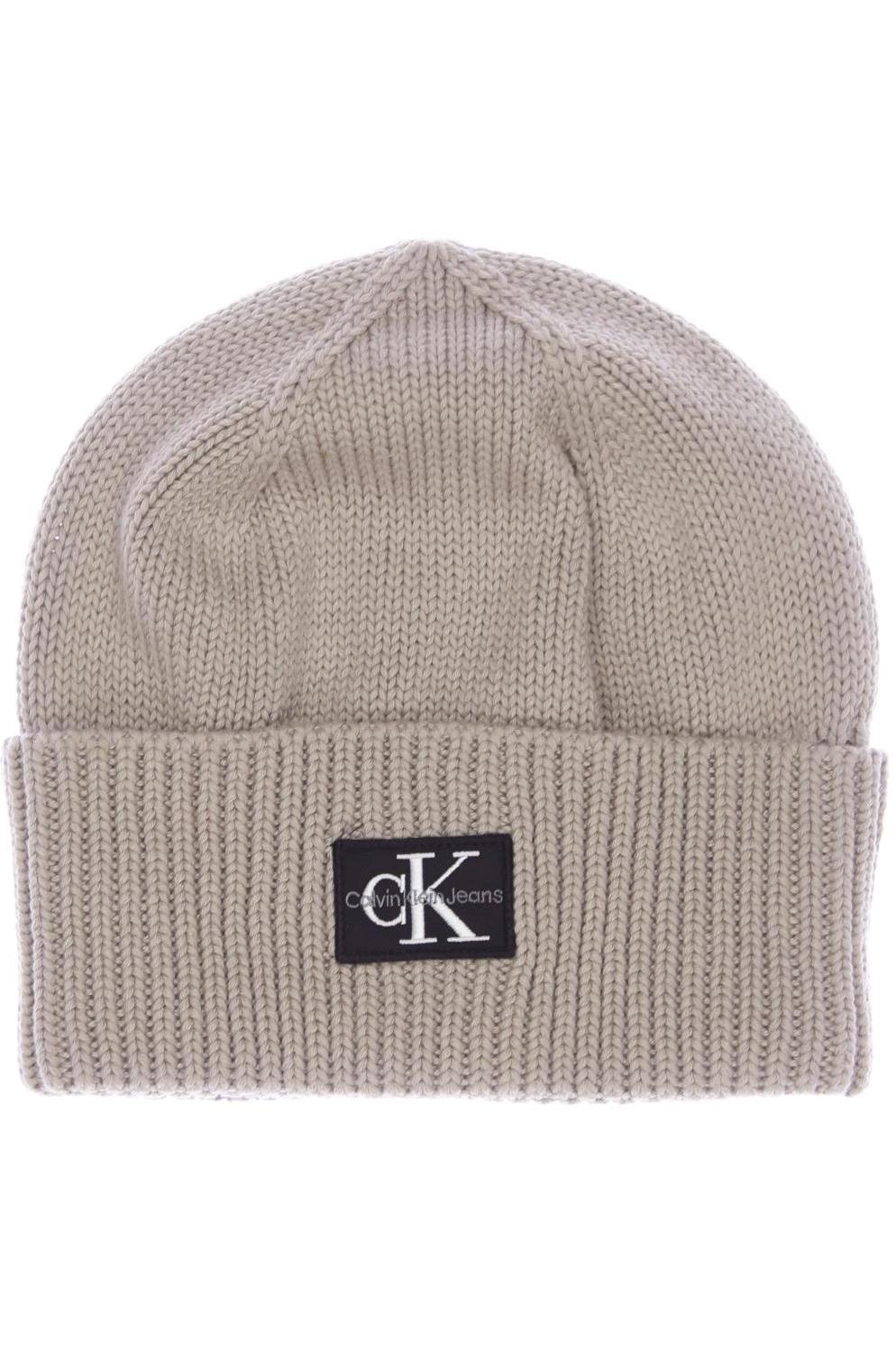 

Calvin Klein Jeans Damen Hut/Mütze, beige, Gr. uni