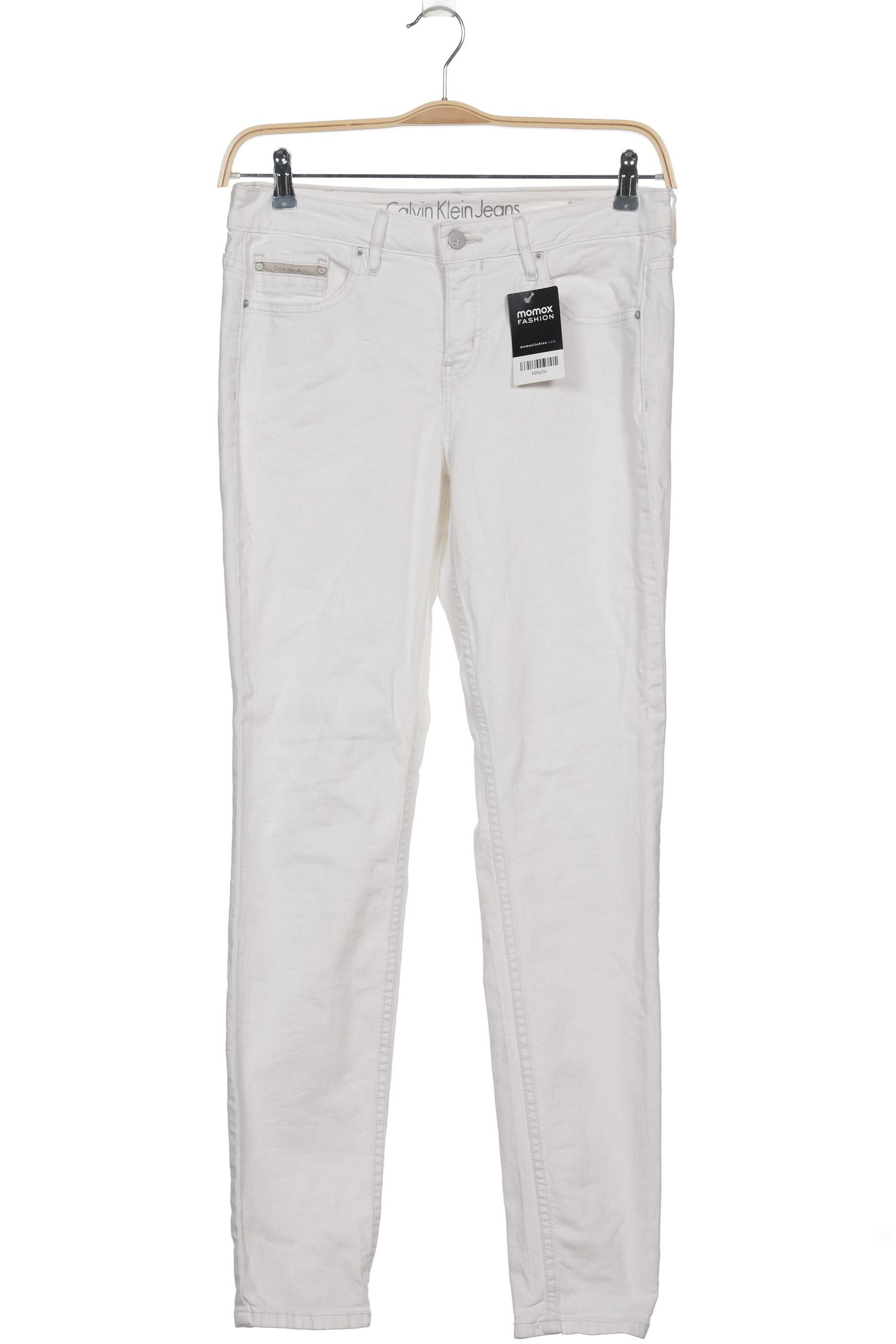 

Calvin Klein Jeans Damen Jeans, weiß, Gr. 29