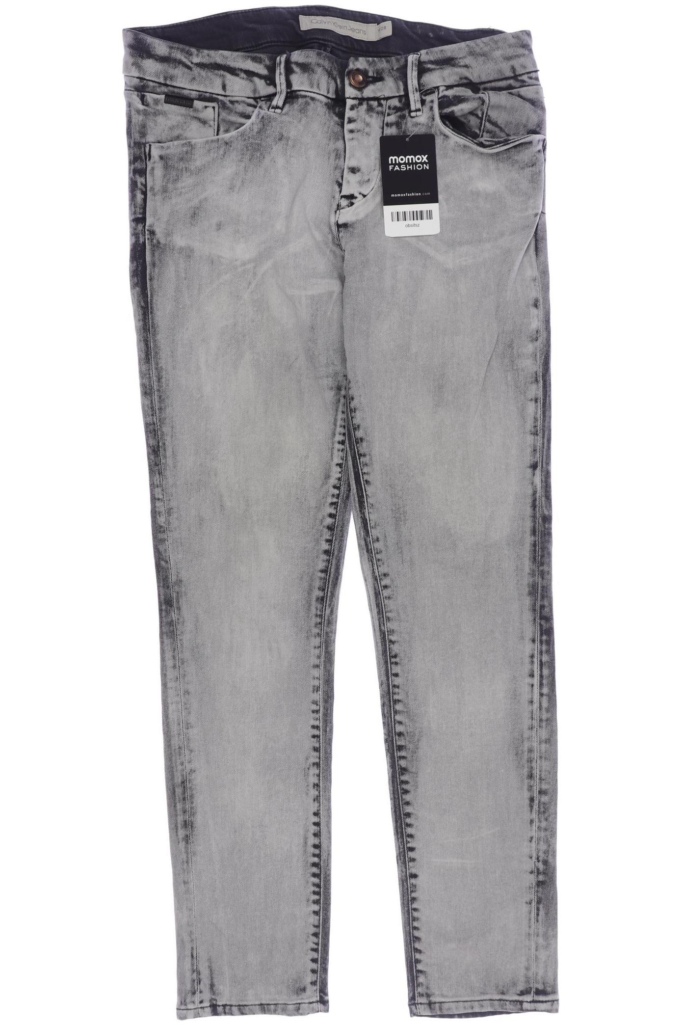 

Calvin Klein Jeans Damen Jeans, grau, Gr. 28