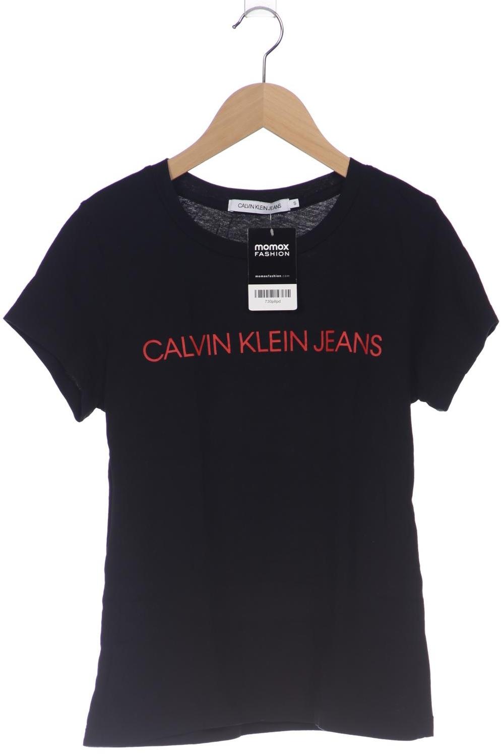 

Calvin Klein Jeans Damen T-Shirt, schwarz, Gr. 36