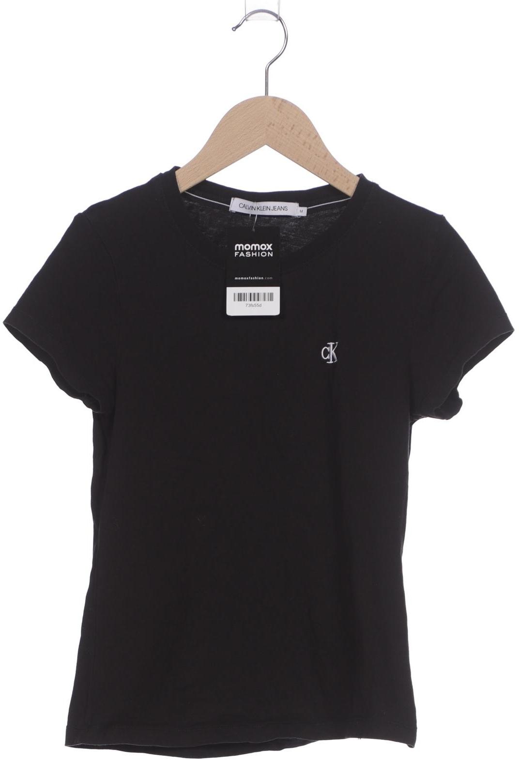 

Calvin Klein Jeans Damen T-Shirt, schwarz, Gr. 38